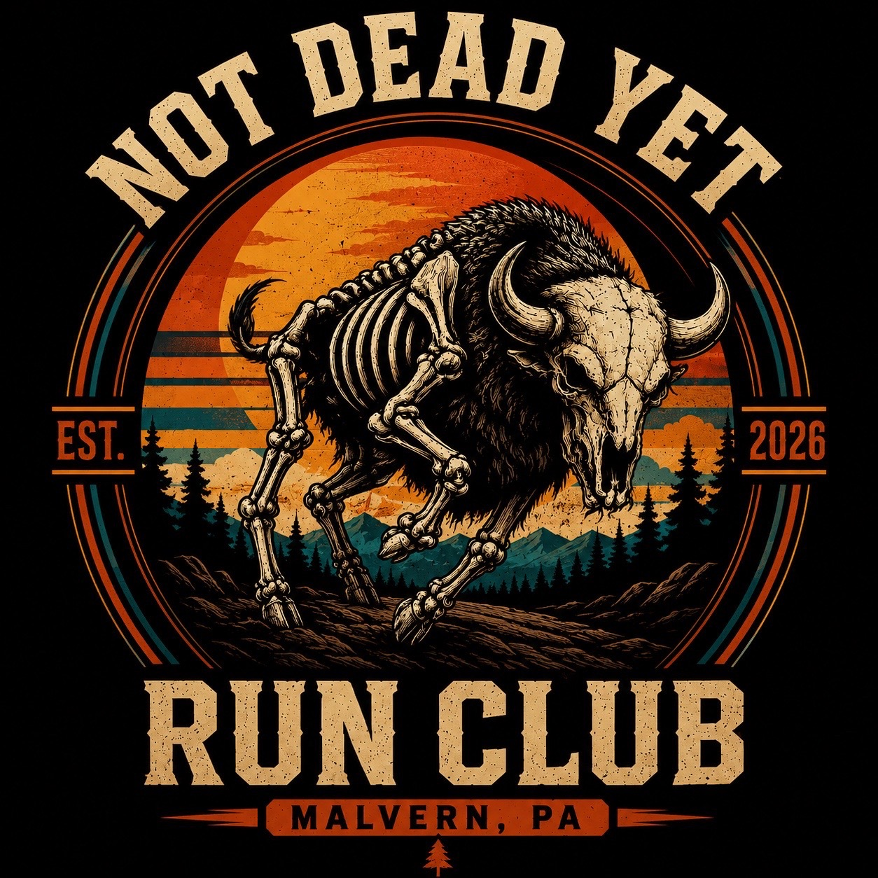 NDY Run Black T-Shirt