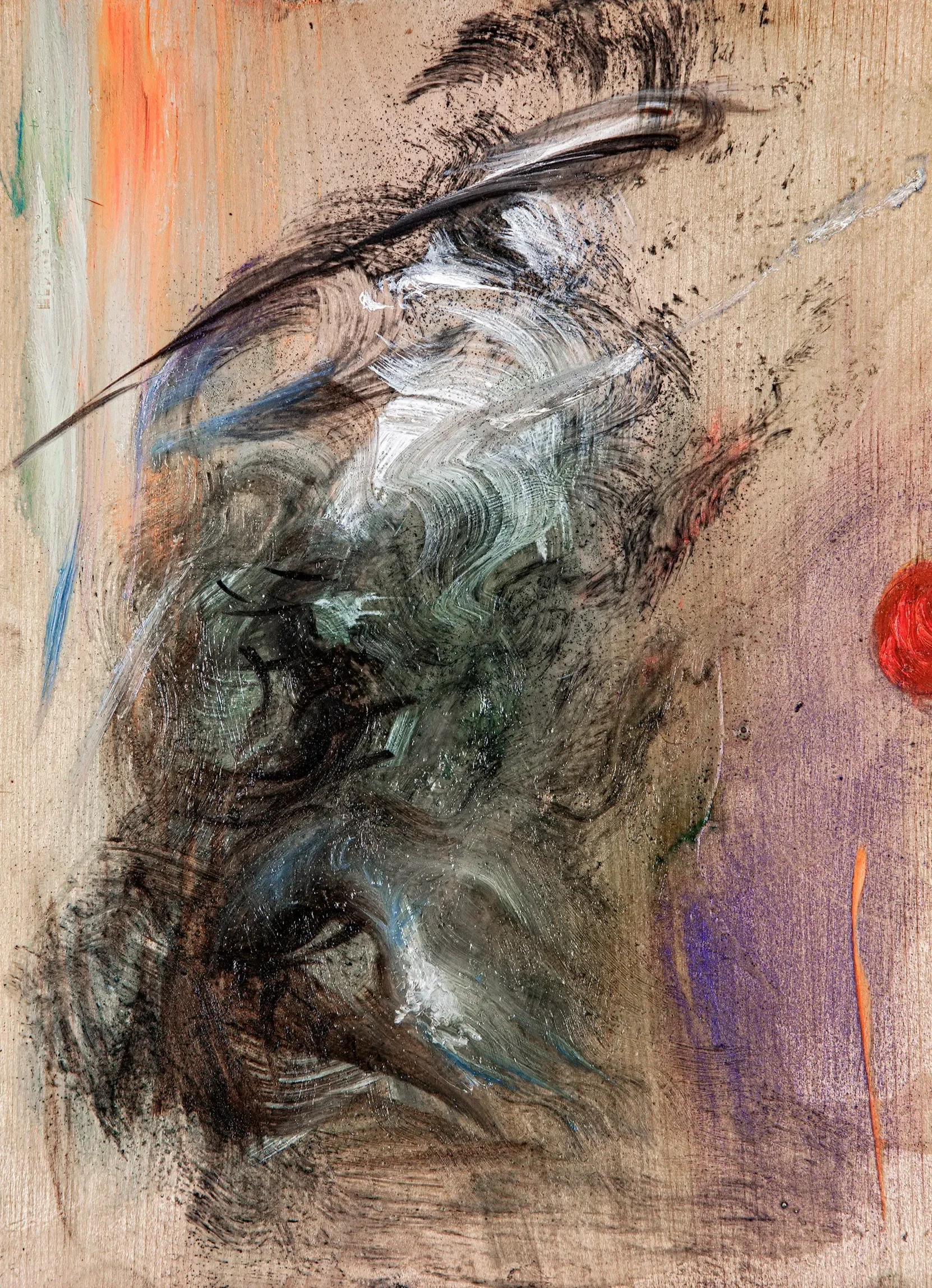 Zapzap, oil on wood,
340 x 145 mm