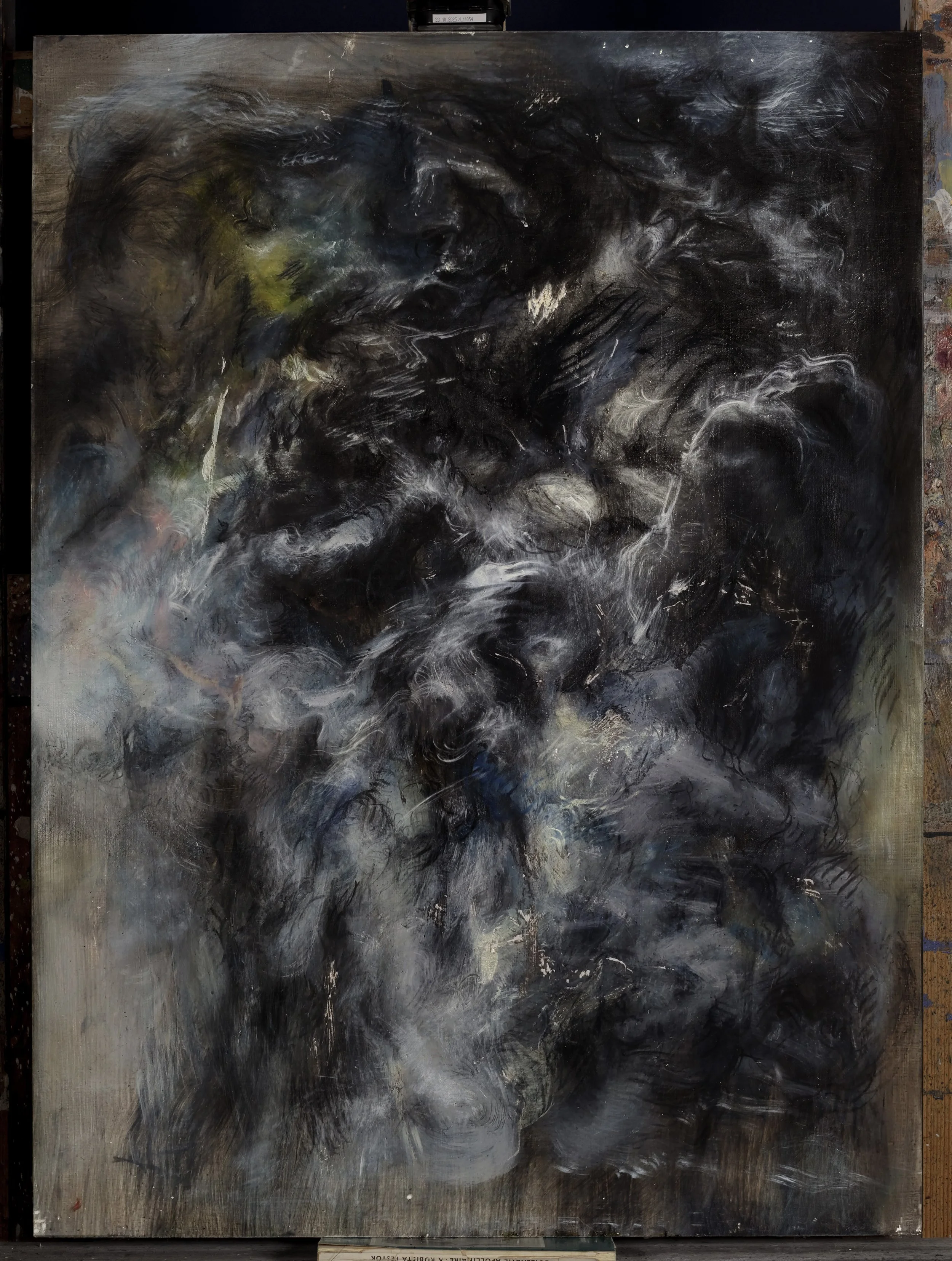 23_OW_12
oil, pigments and charcoal on wood, 
60x82 cm, 
2022-2023