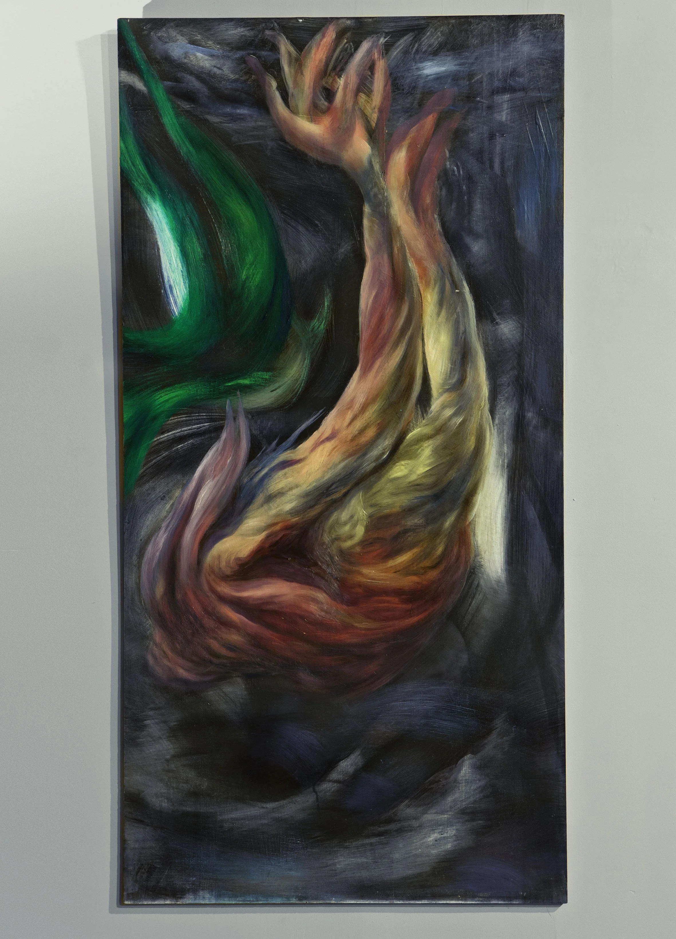 Metamorphosis 2, oil on wood panel, 2014, 60x120cm