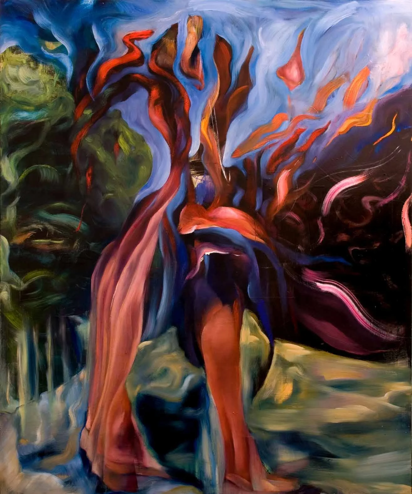 Culinary Catharsis, oil on wood panel, 2008 / 130x160cm