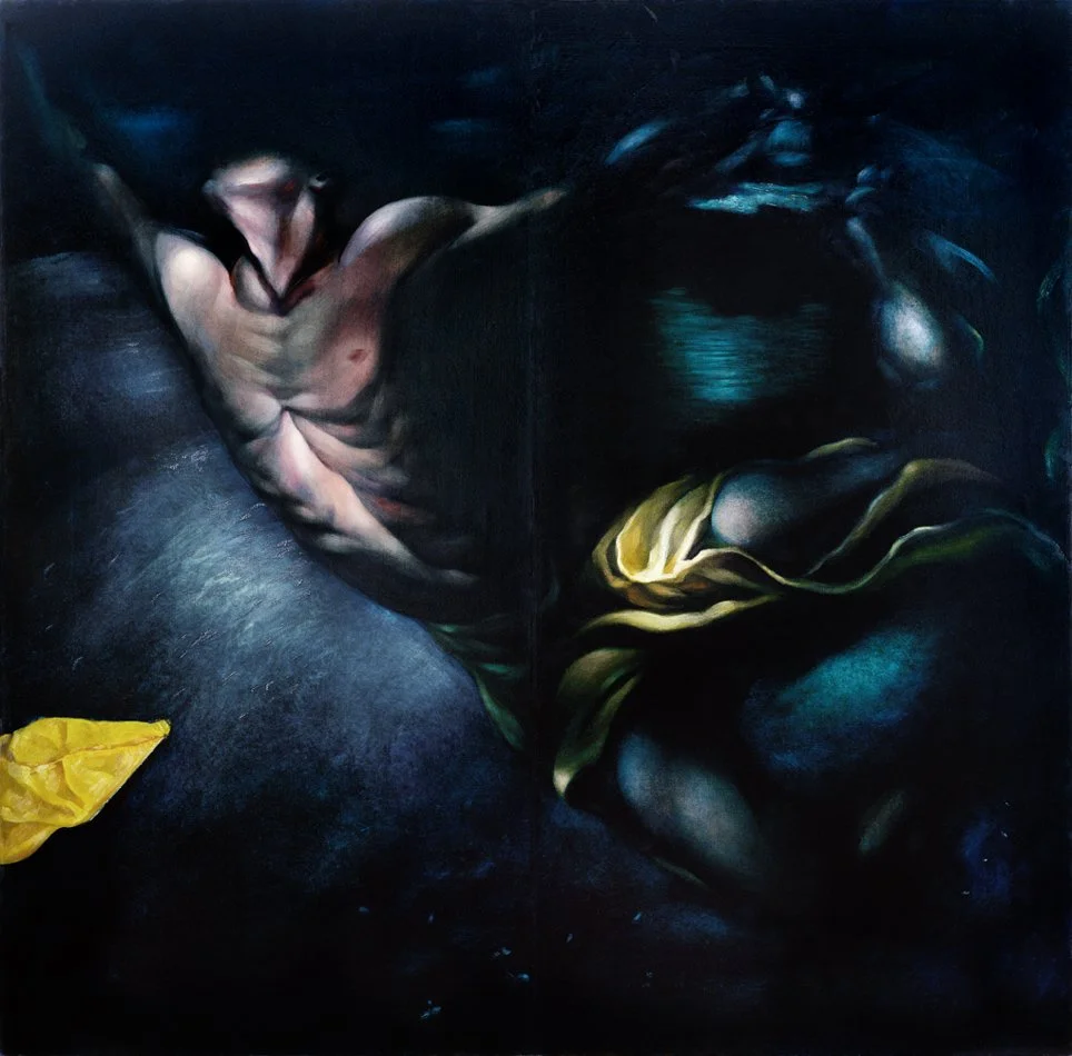 Jacob, oil on wood panel, 2005 / 200x200cm