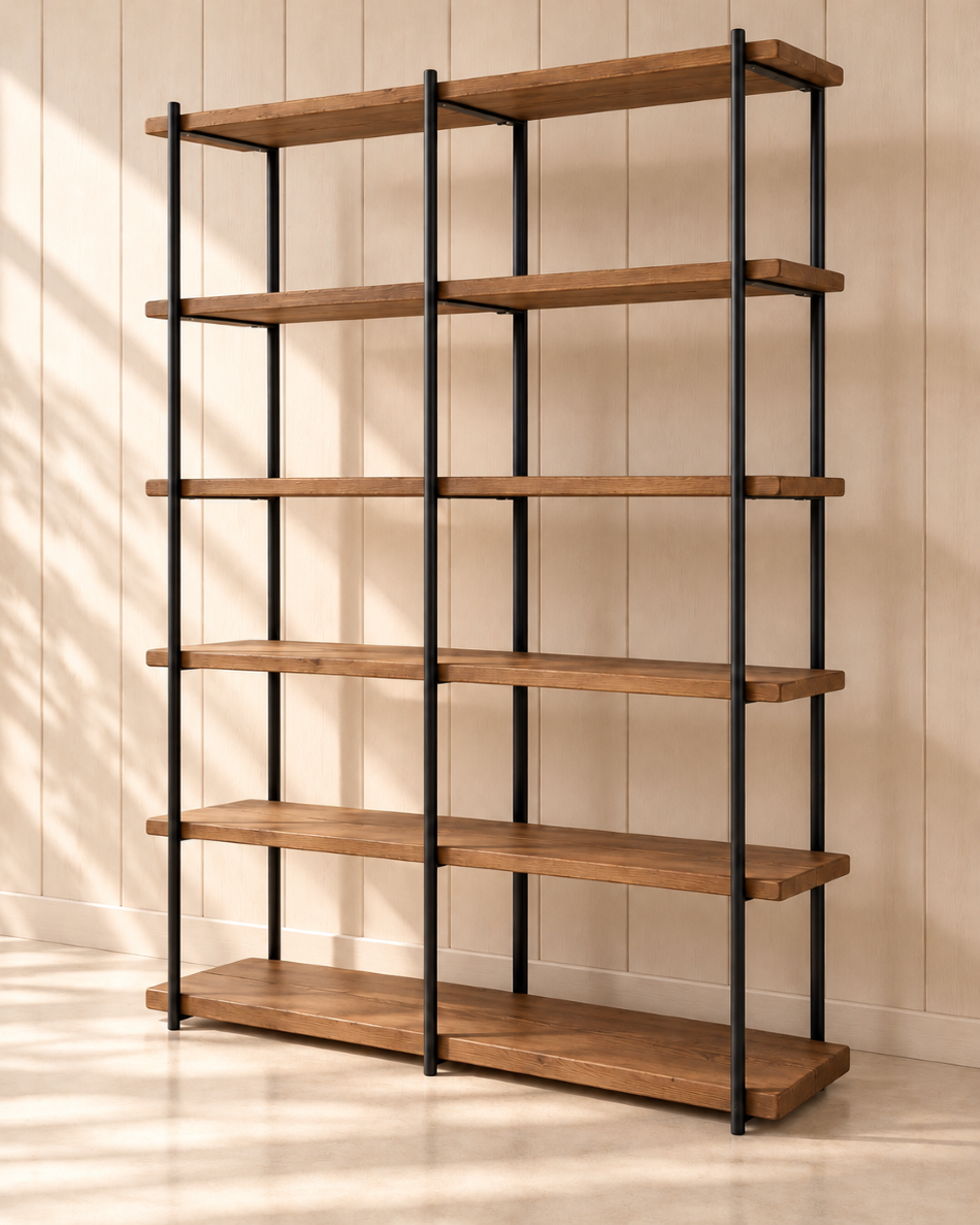 bibliothequesurmesurechezgregandcomarseille13007avecunestructureenmetalnoire.PNG