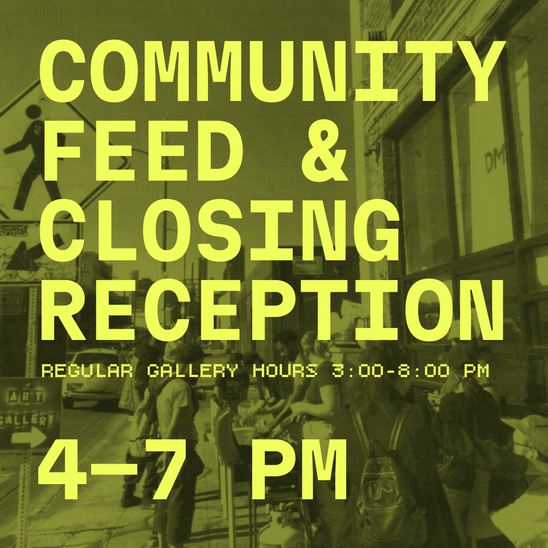 Cast Shadows Closing Reception &amp; Community Feed