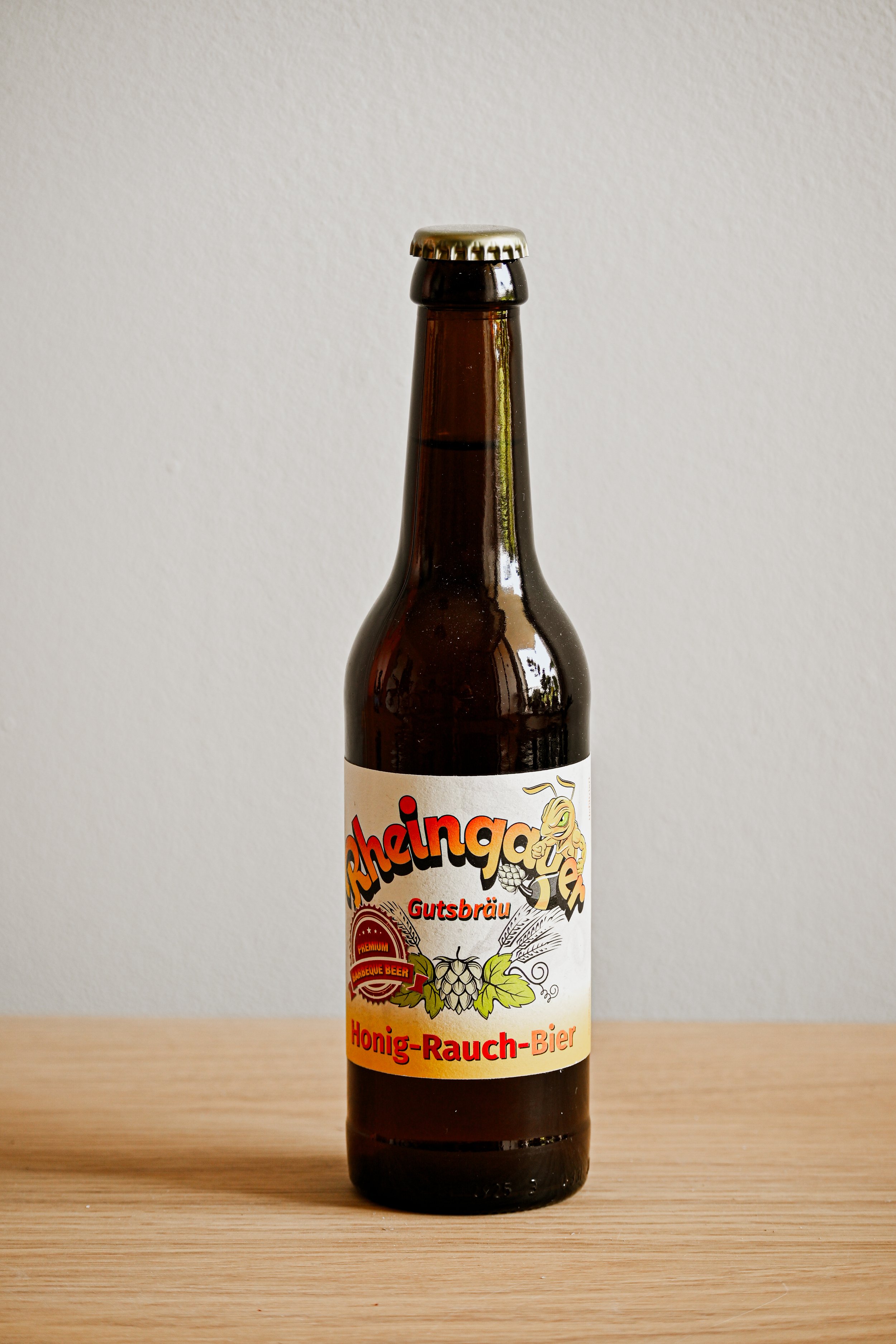 Rheingauer Gutsbräu Honig-Rauch-Bier – handgebrautes Spezialbier aus dem Rheingau.