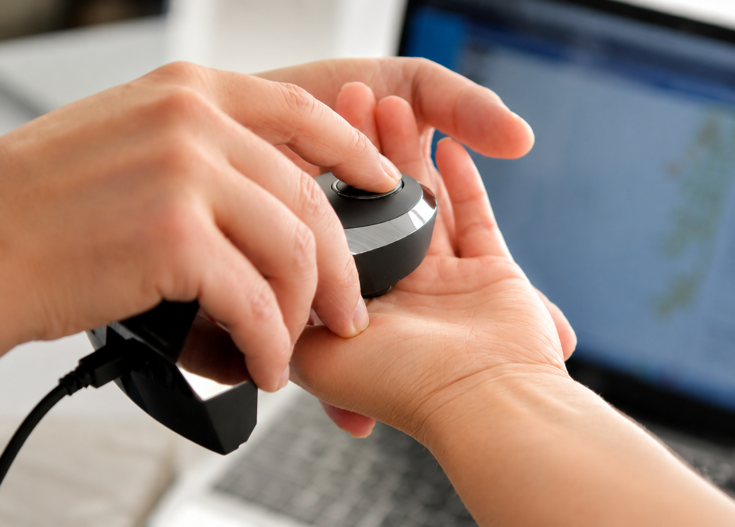 Mikronährstoffanalyse mit Handscanner