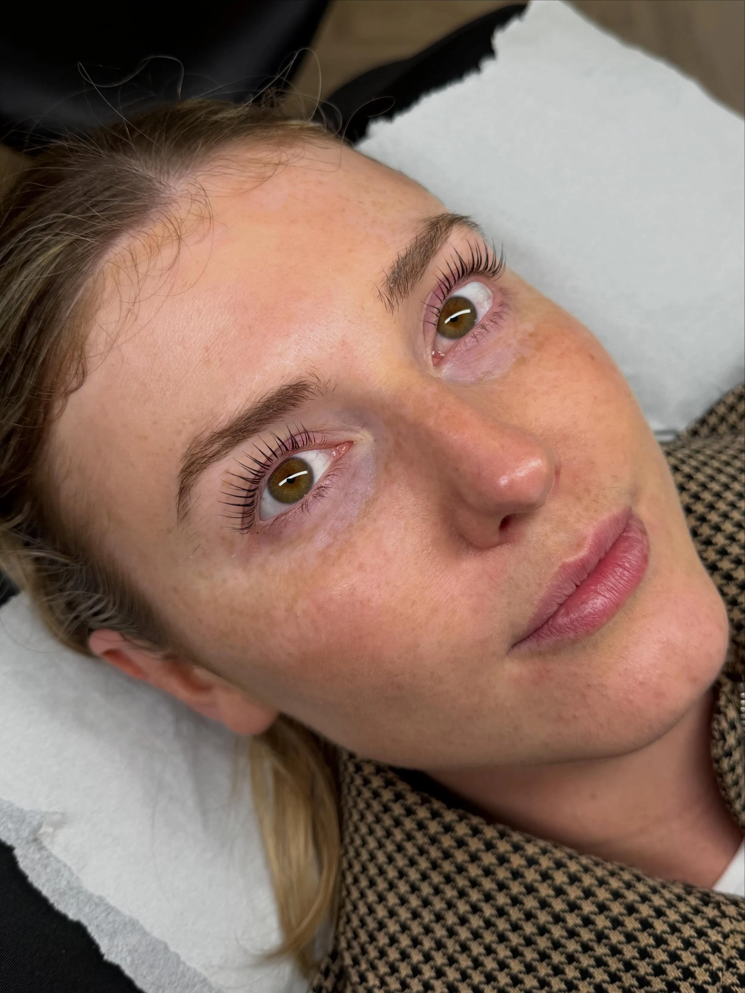 Before &amp; after of my FAVE treatment. A Korean lash lift. 

Simply. Can&rsquo;t. Beat. It.

And a lash lift always looks insane when you have incredible lashes to work on like these! Bringing them to their full potential 

#koreanlashliftmancheste
