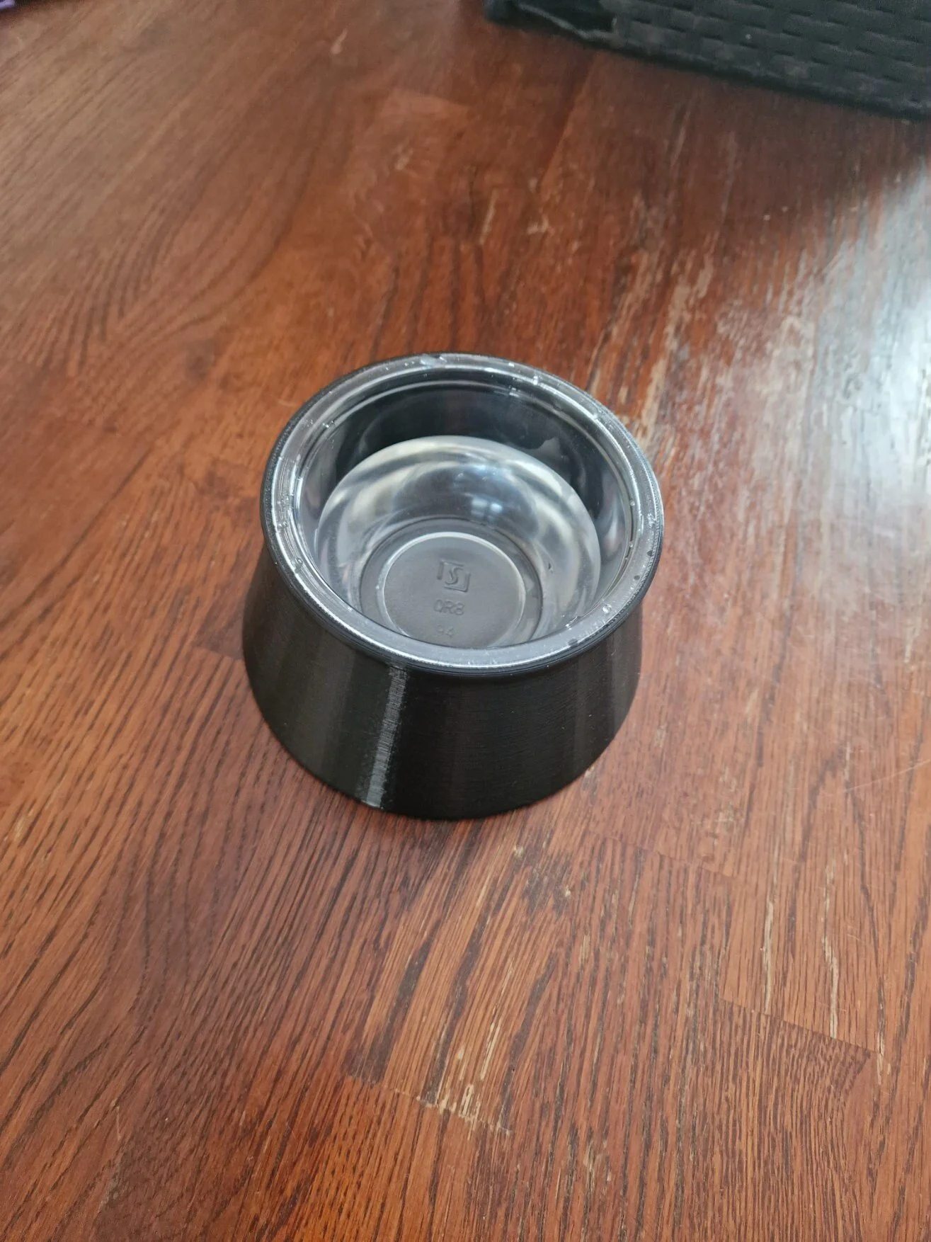 3D Printed Reptile Water Bowl, Non Tipping Vivarium Dish, 8oz Deli Liner