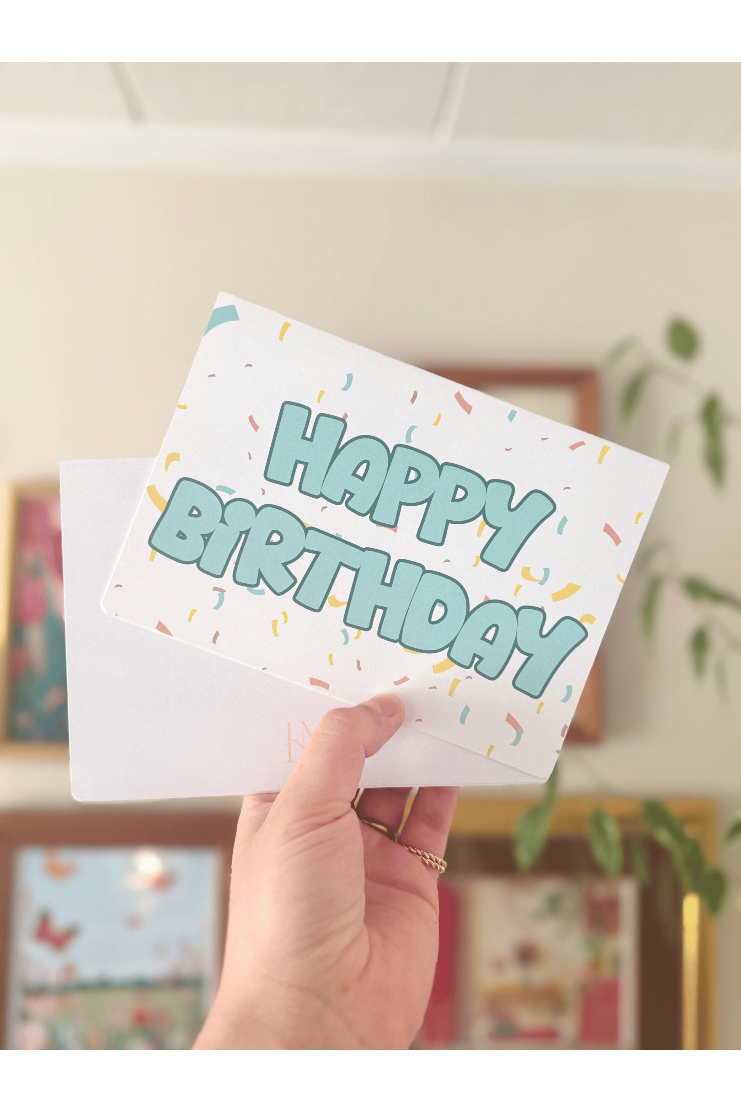 CONFETTI HAPPY BIRTHDAY
