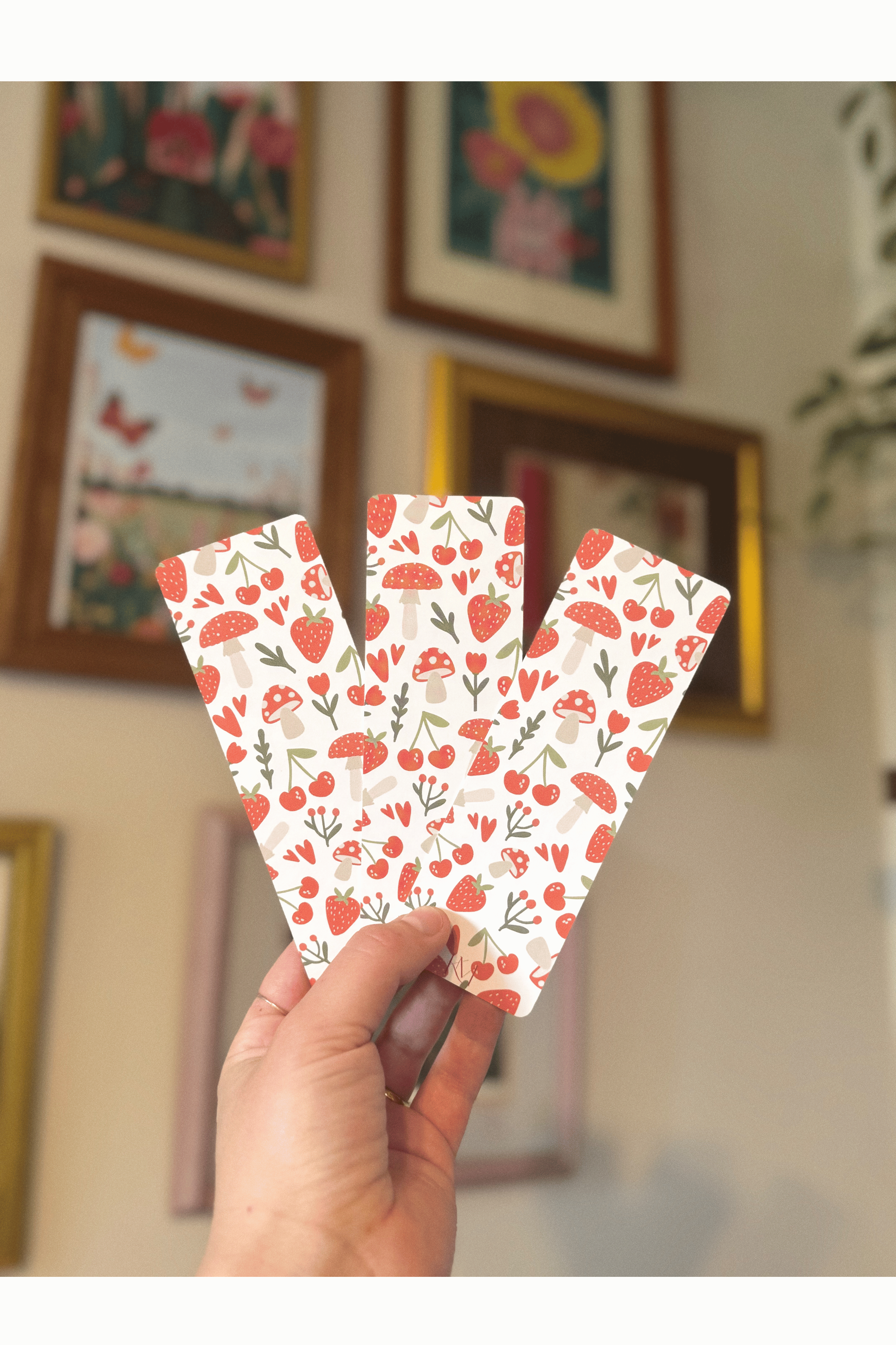 BIT OF RED BOOKMARK
