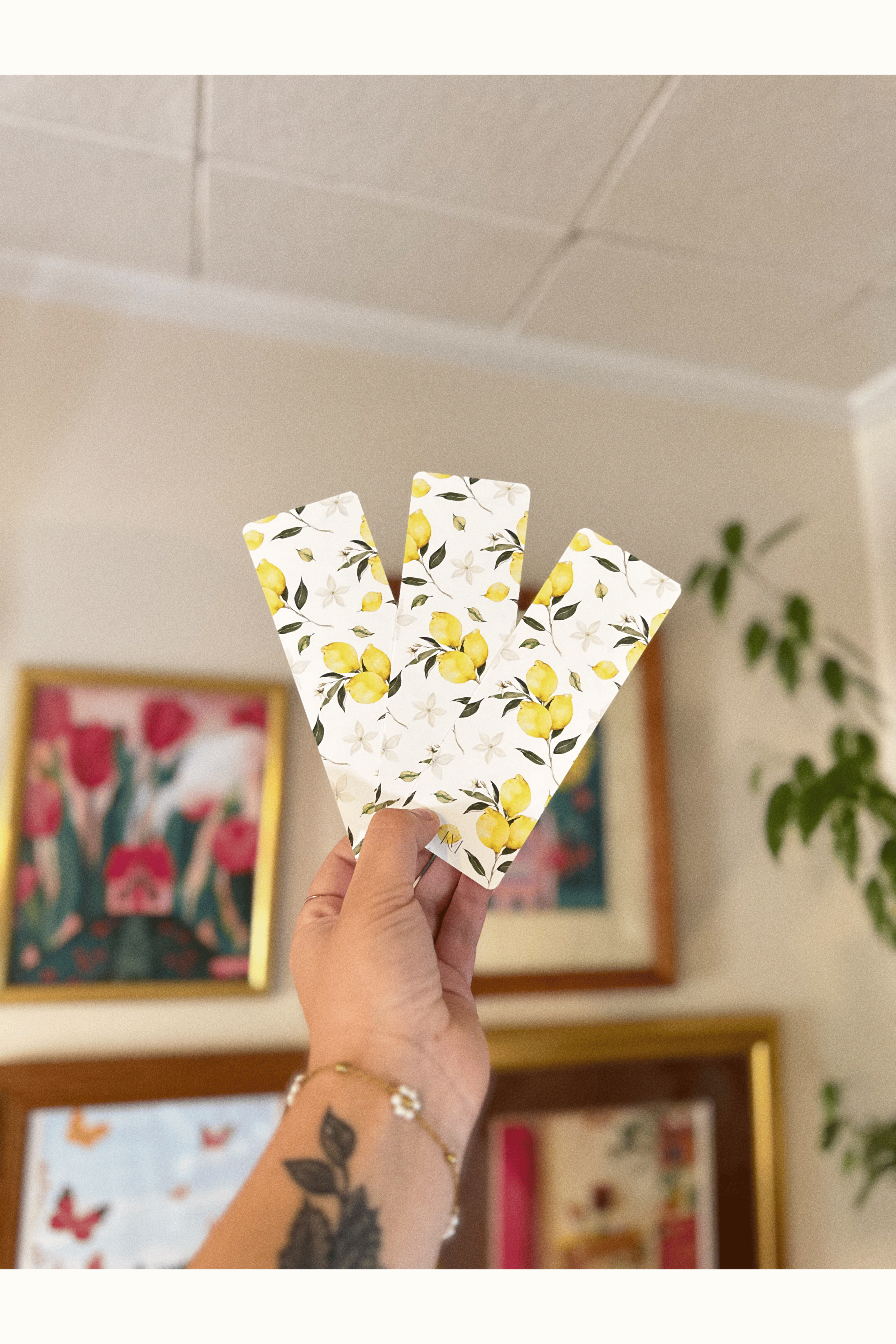 LEMON BOOKMARK
