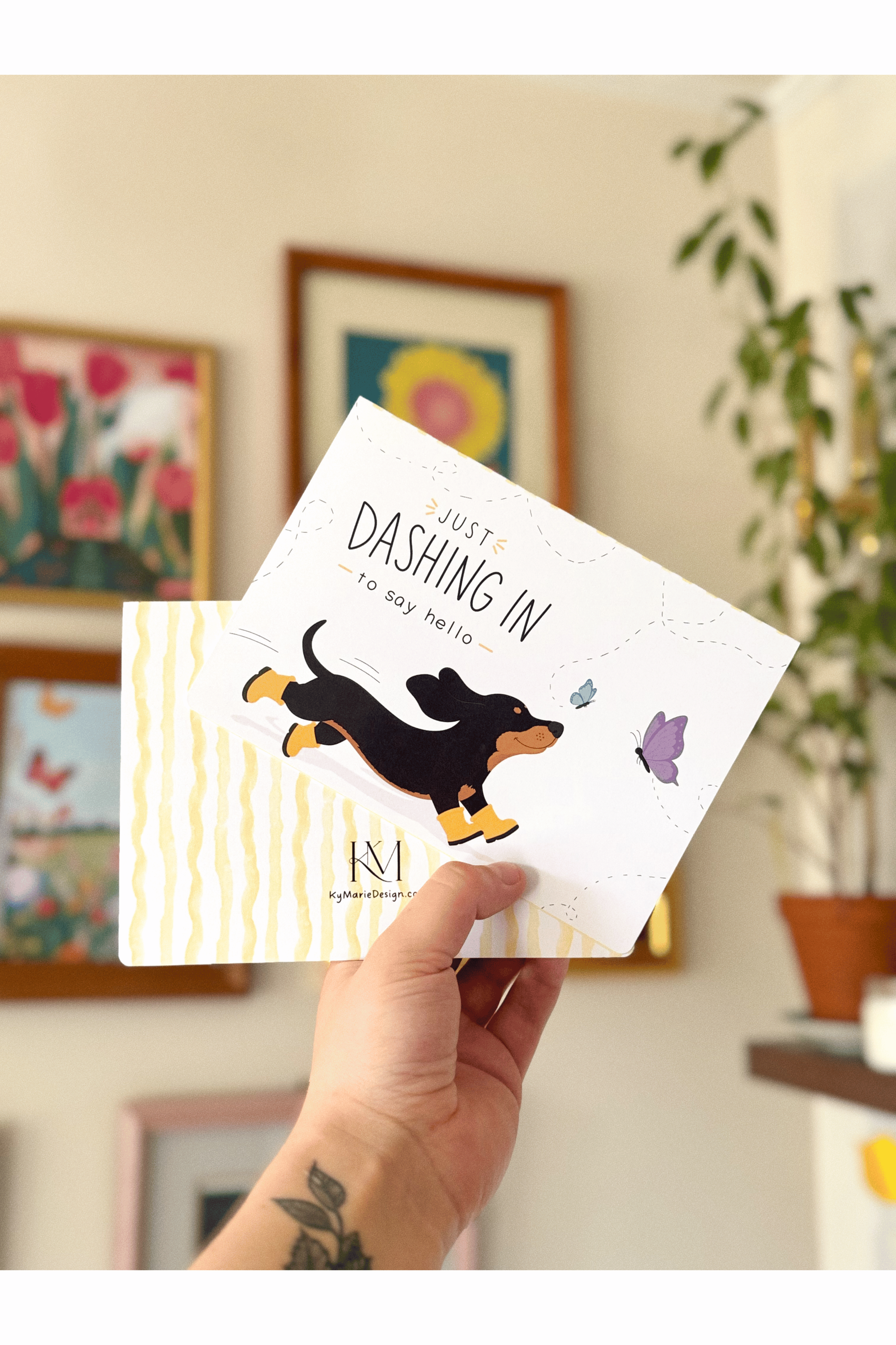 DASHING IN
