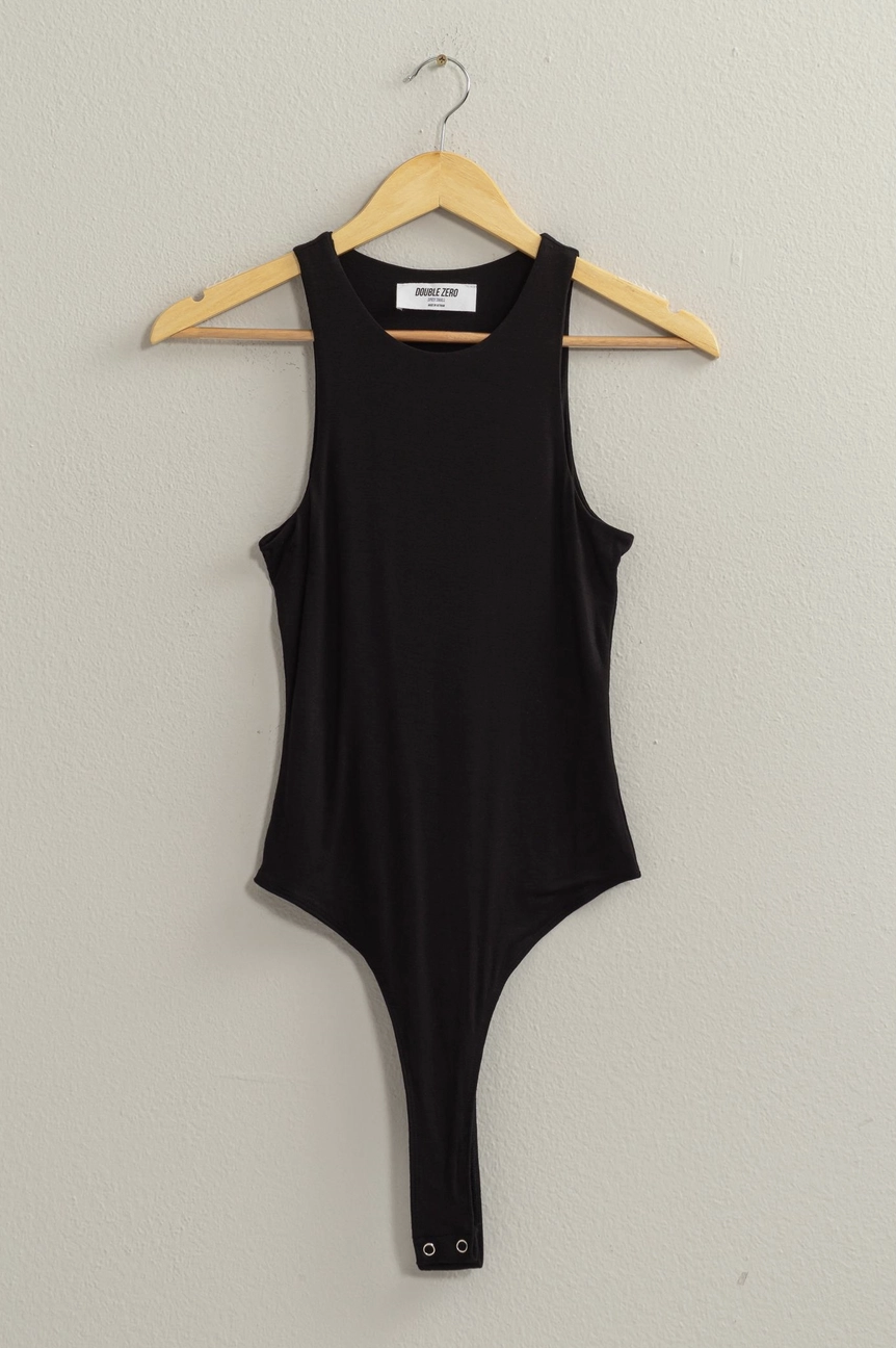 Double Zero Black Bodysuit