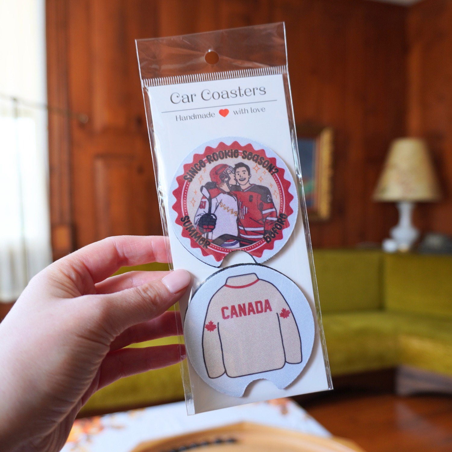 Hollanov & Fleece Car Coaster