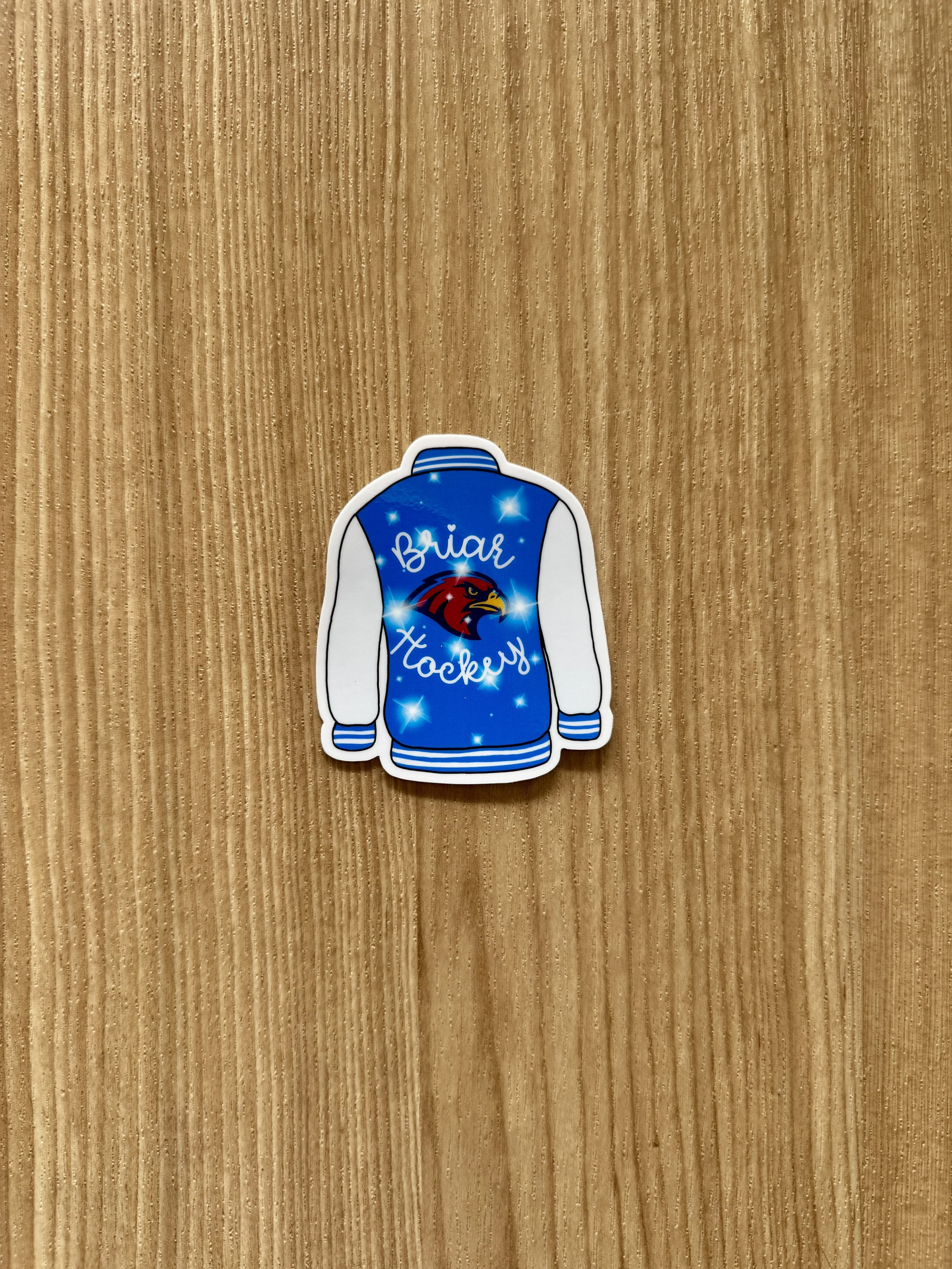 Briar Hockey Jacket Vinyl Sticker
