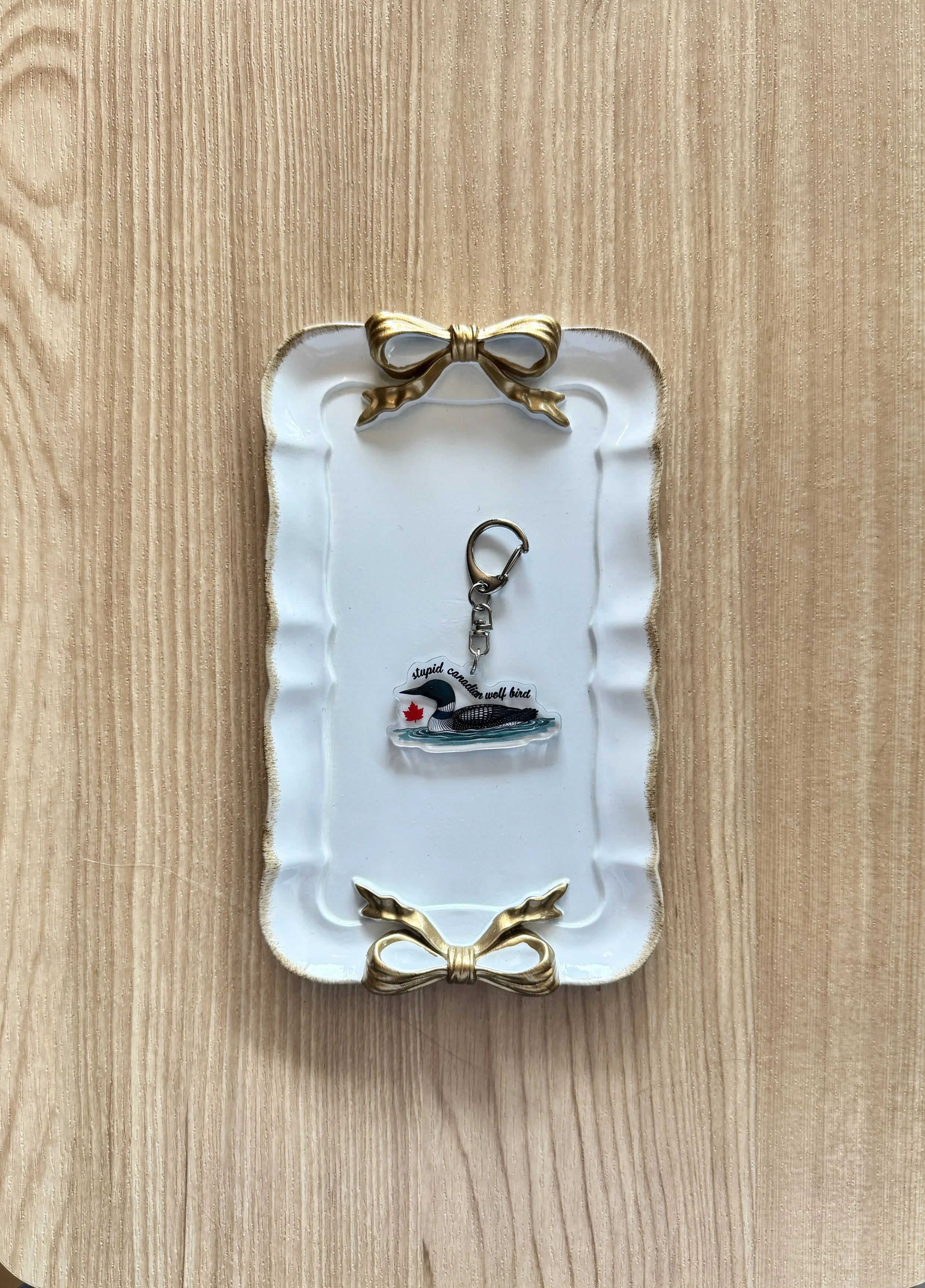 Loon Bag Charm