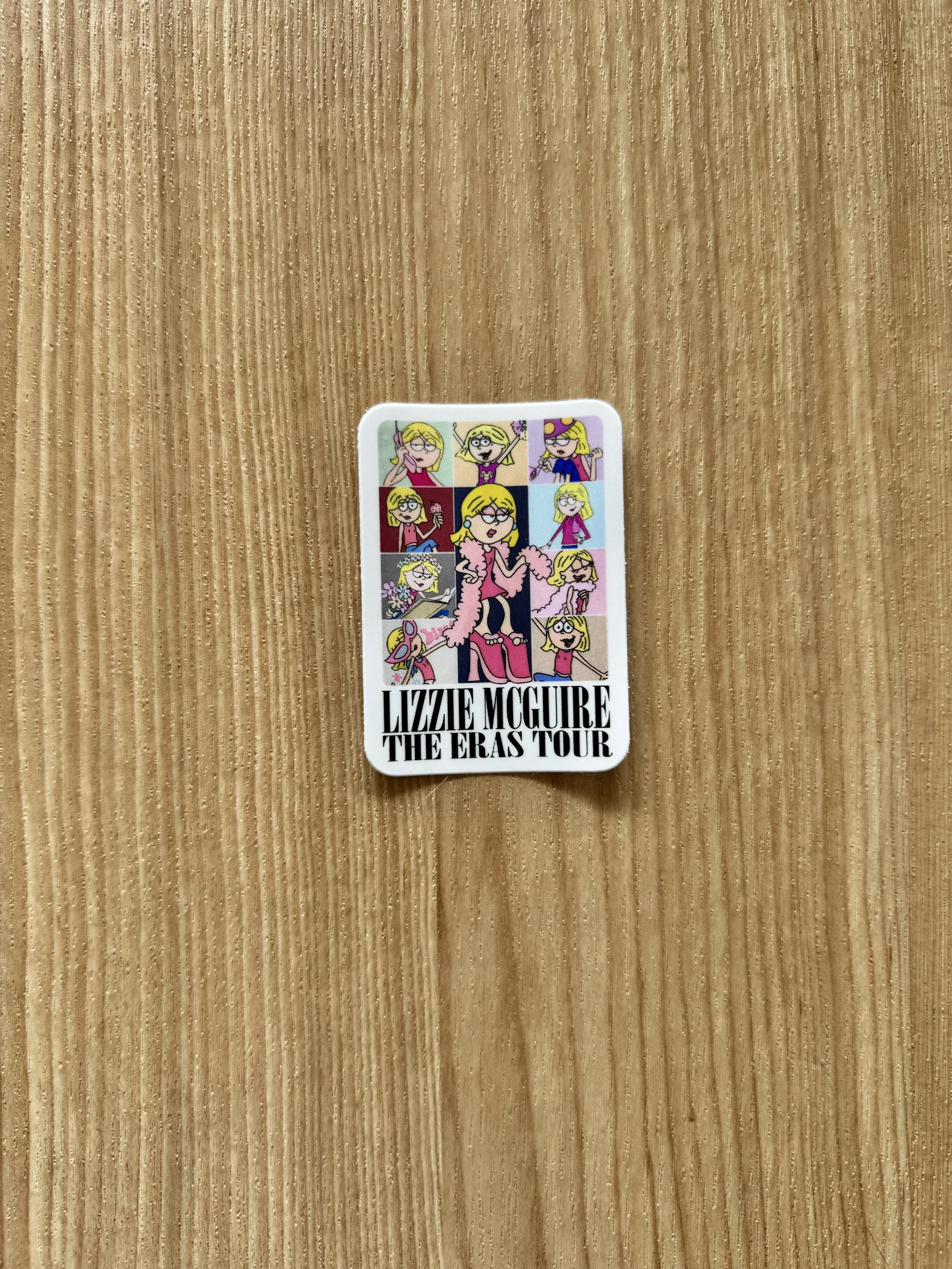 Lizzie McGuire Eras Tour Vinyl Sticker
