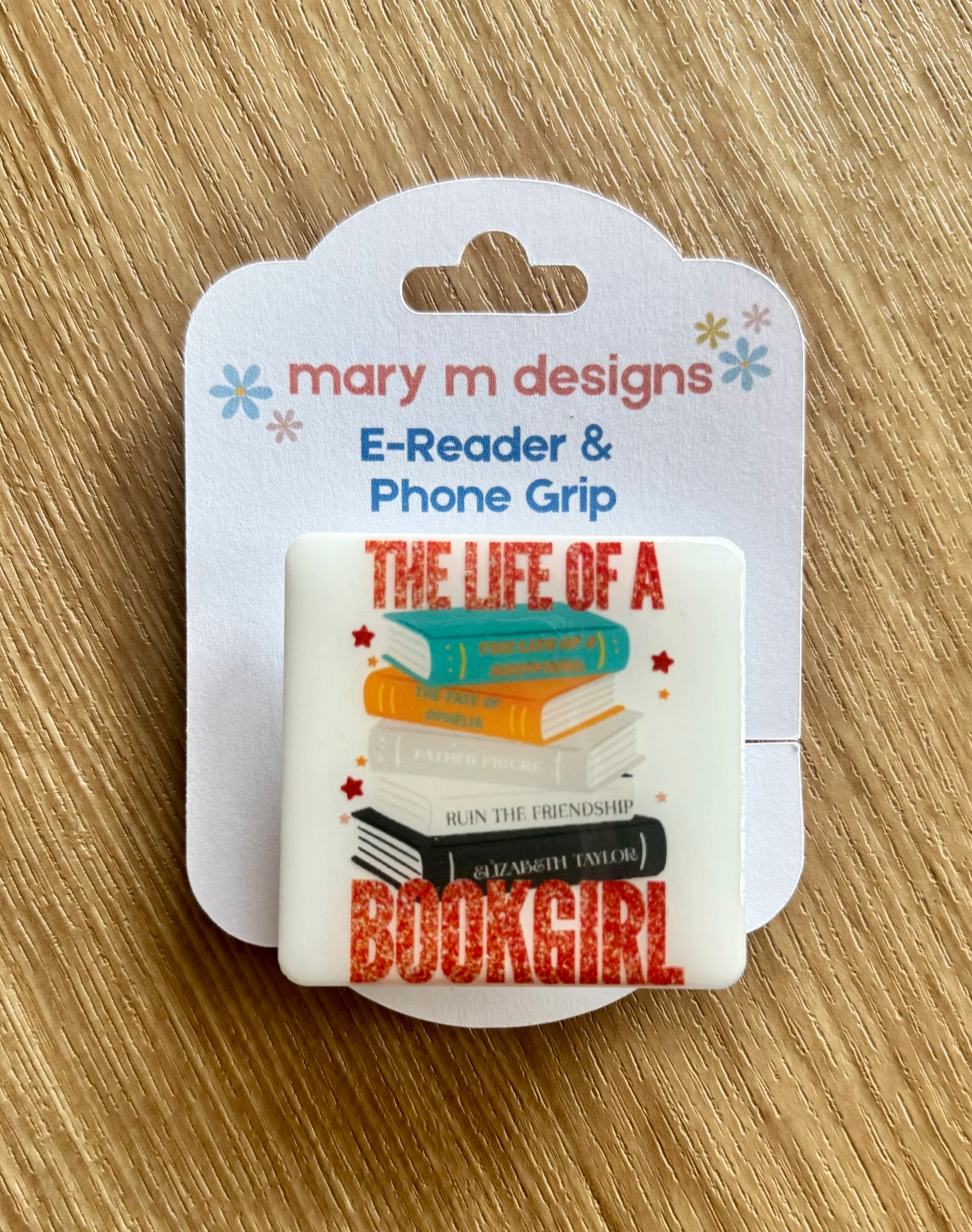 Life of a Book Girl E-Reader Grip