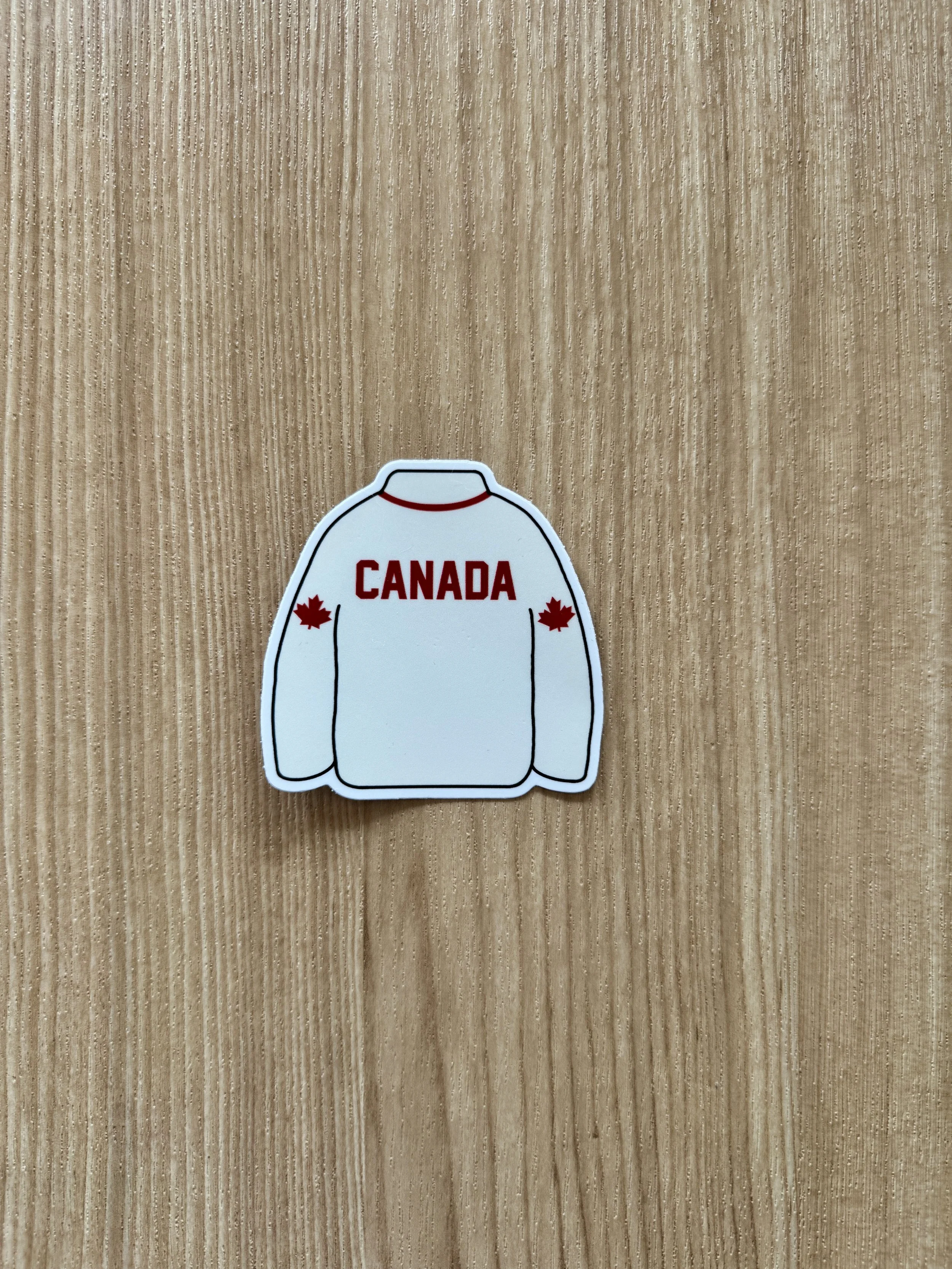 Canada Fleece Vinyl Sticker