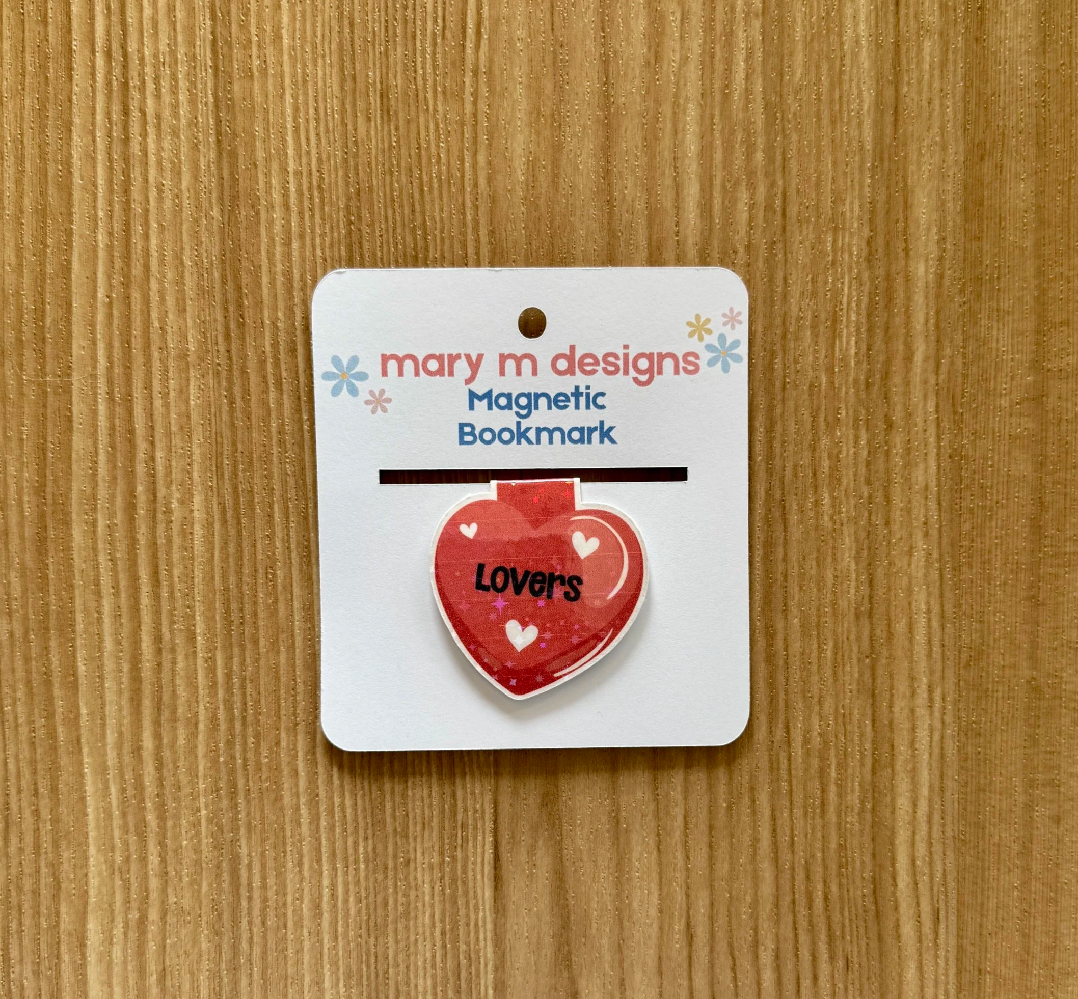 Lovers Magnetic Bookmark