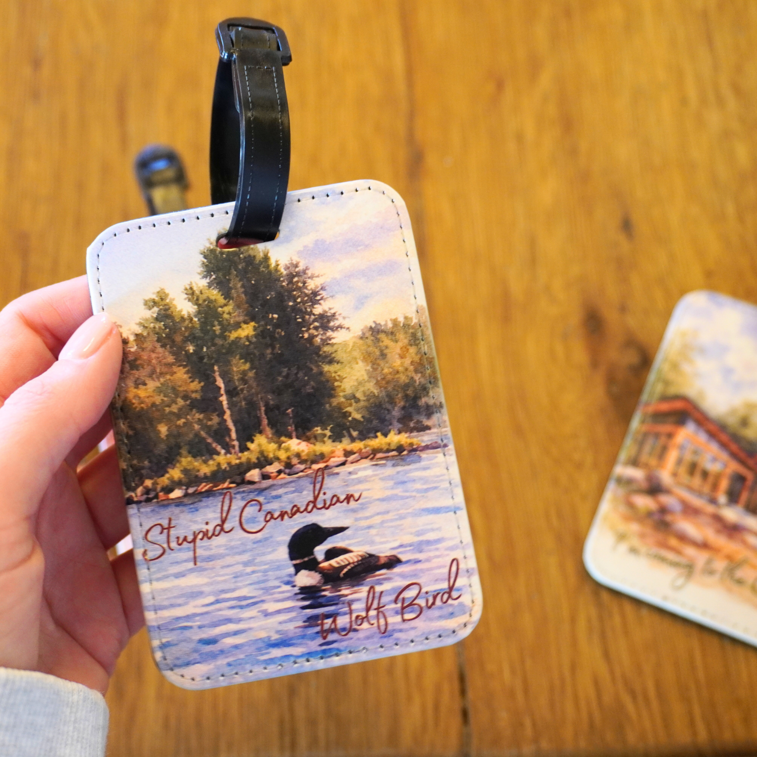 Loon Luggage Tag