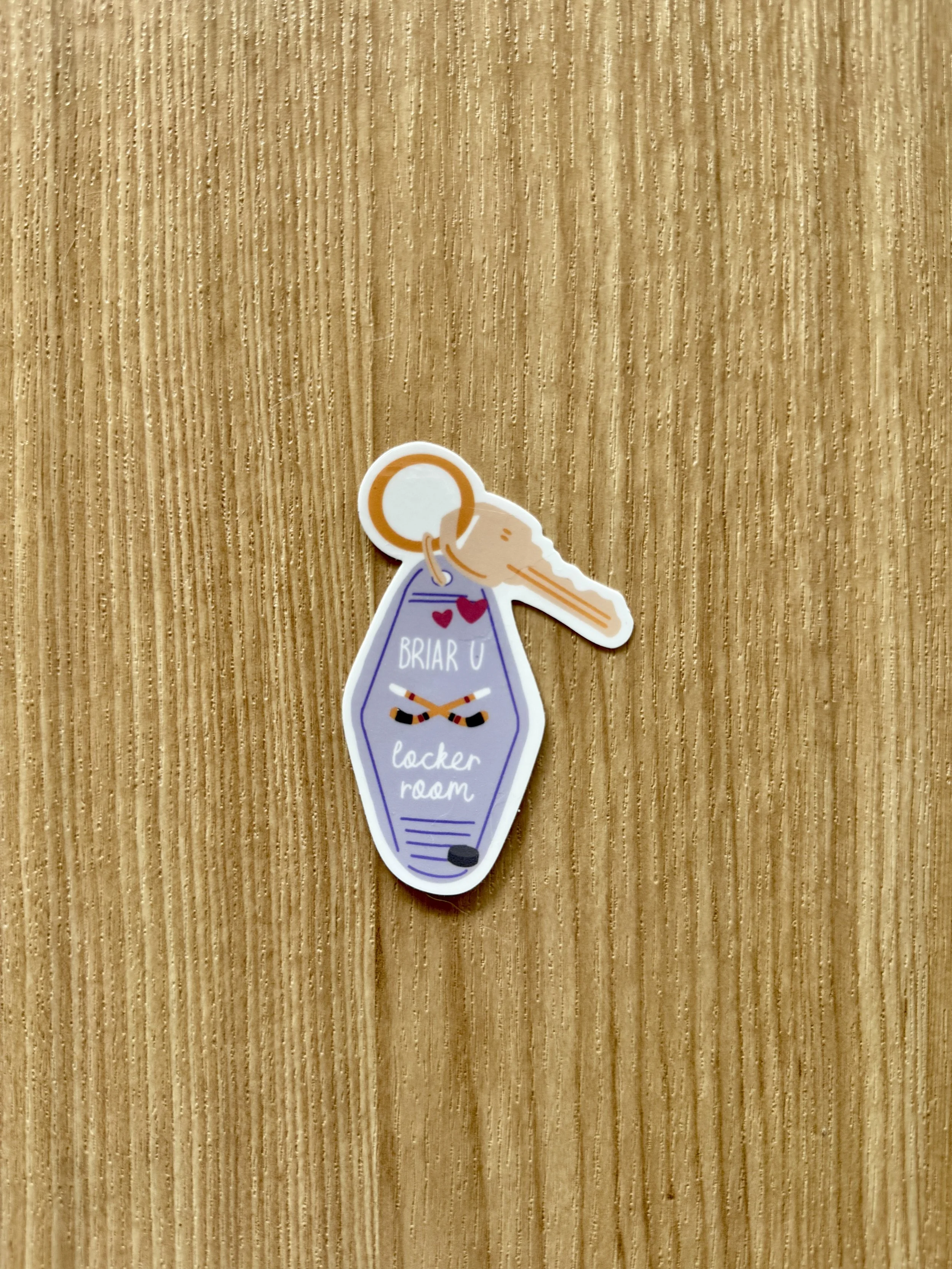 Briar U Keychain Vinyl Sticker