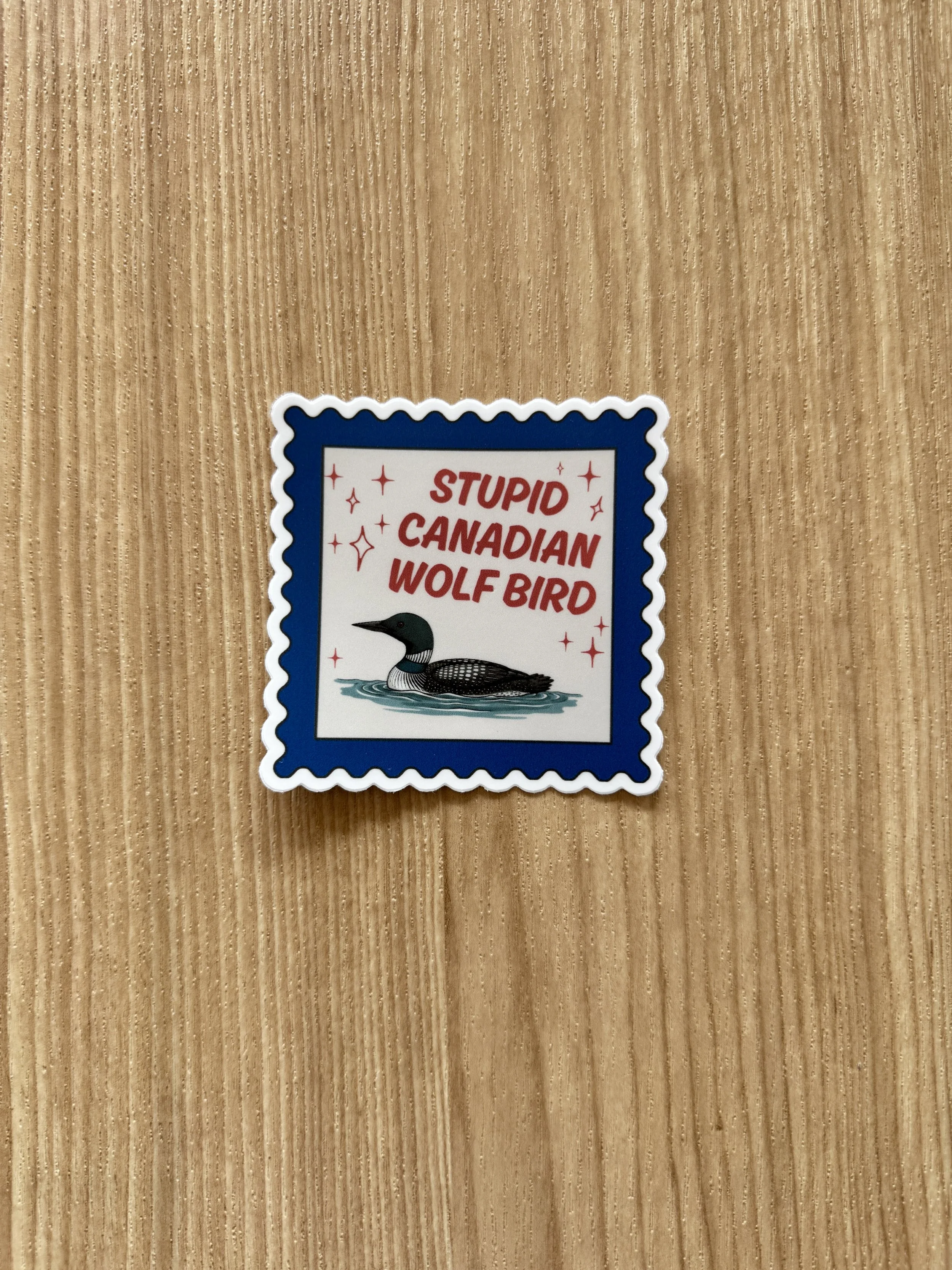 Canadian WB Vinyl Sticker