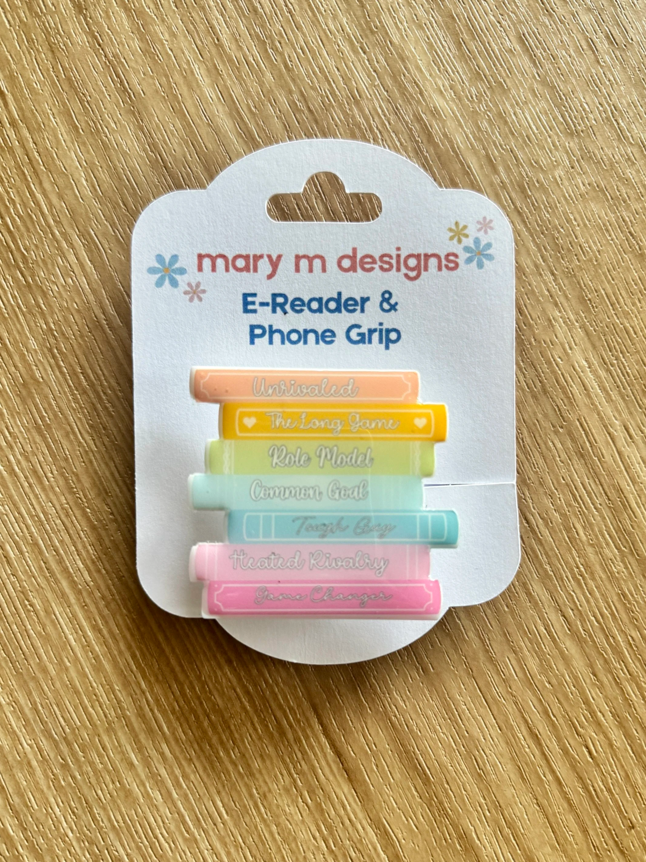 Game Changers Book Stack E-Reader Grip