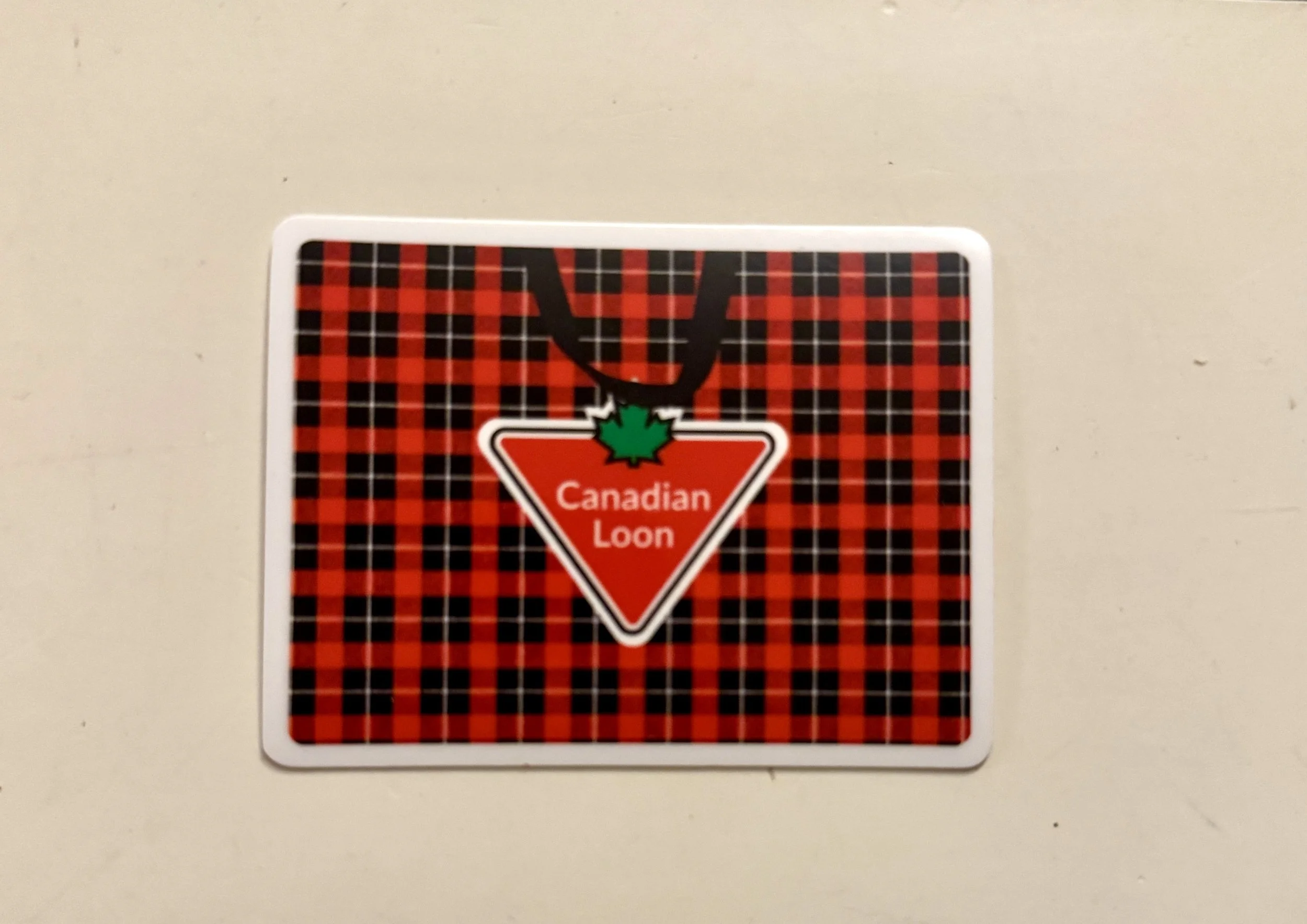 Canadian Tire Bag Sticker