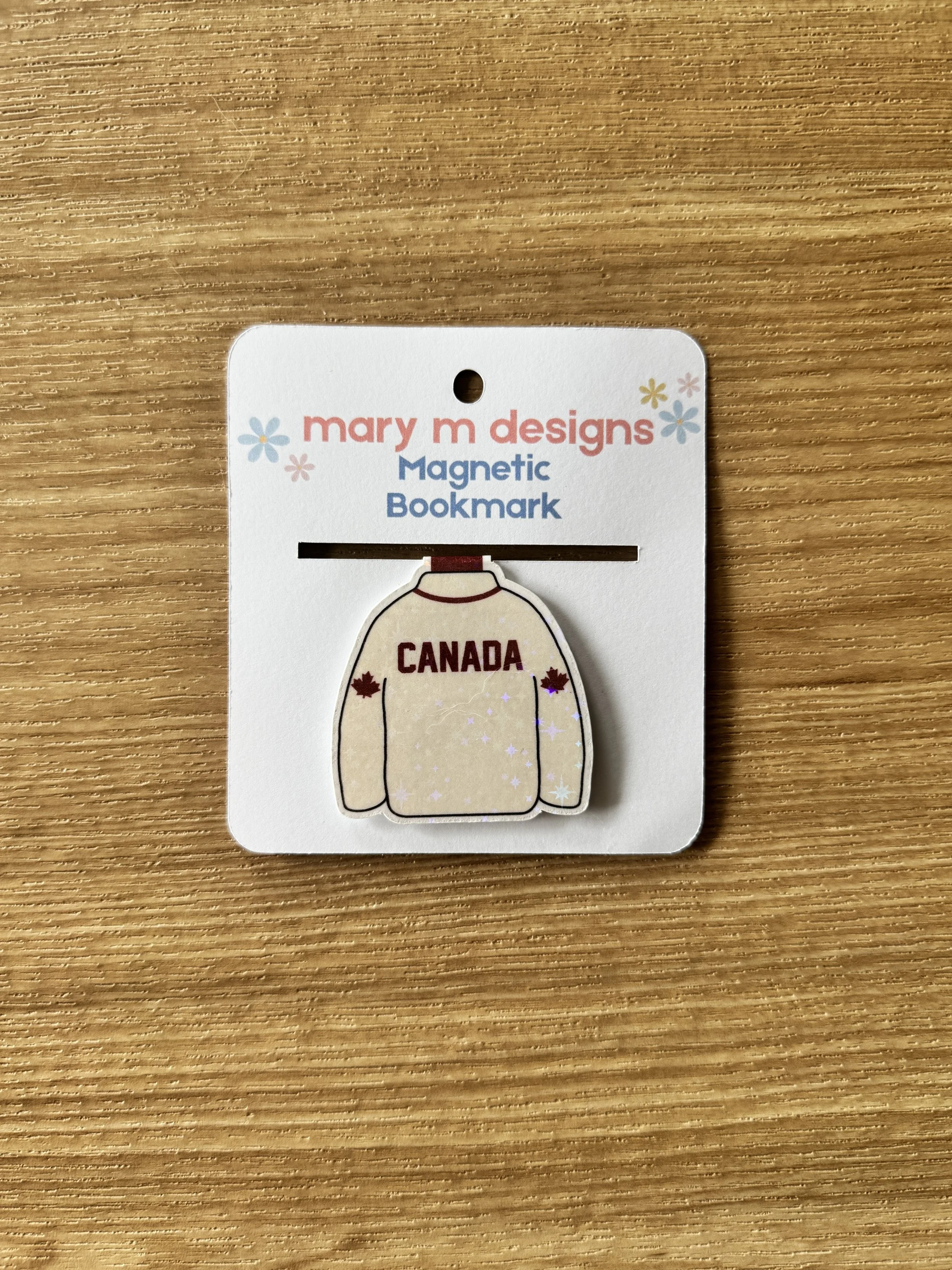 Canada Fleece Magnetic Bookmark