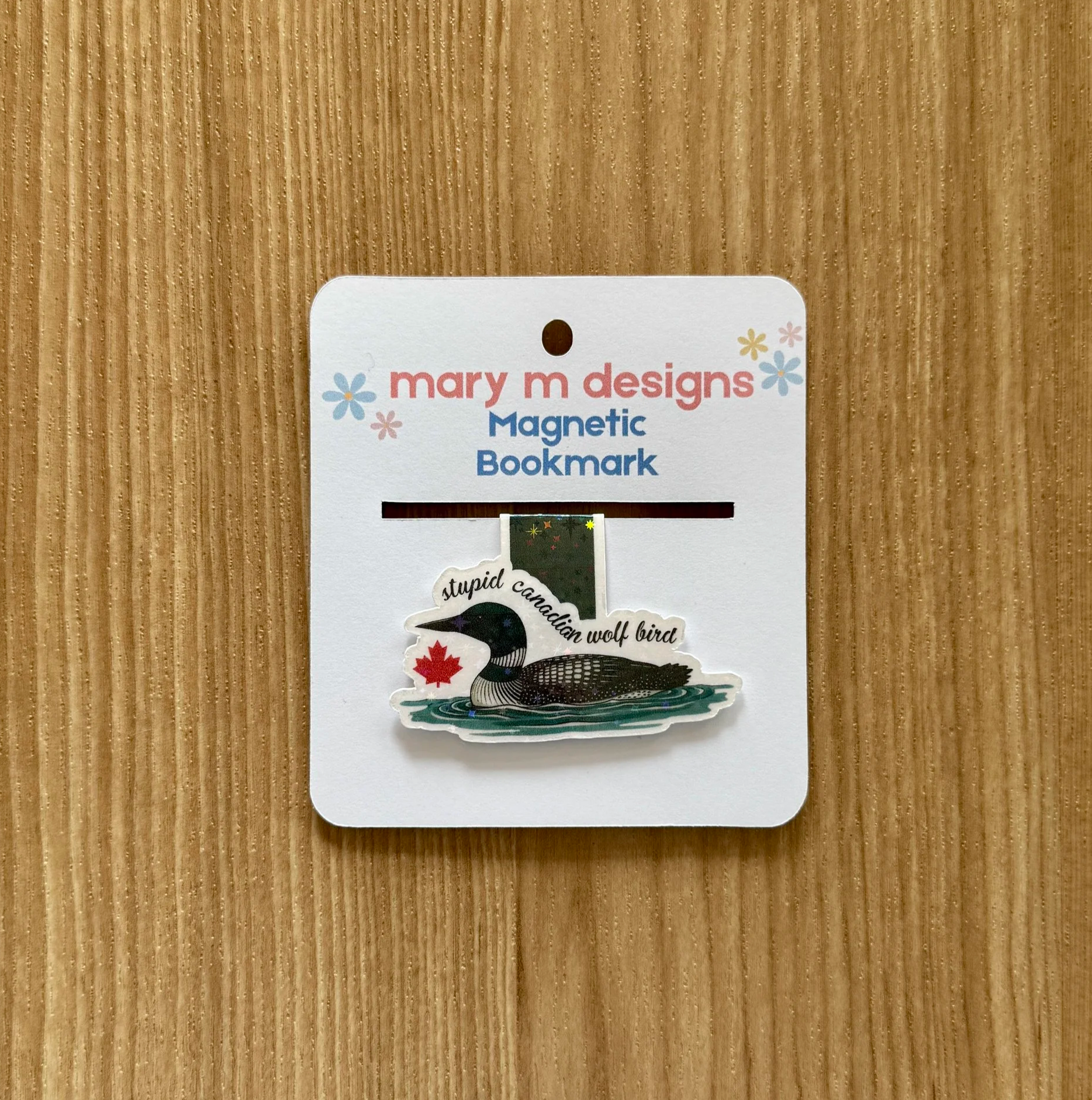 Loon Magnetic Bookmark