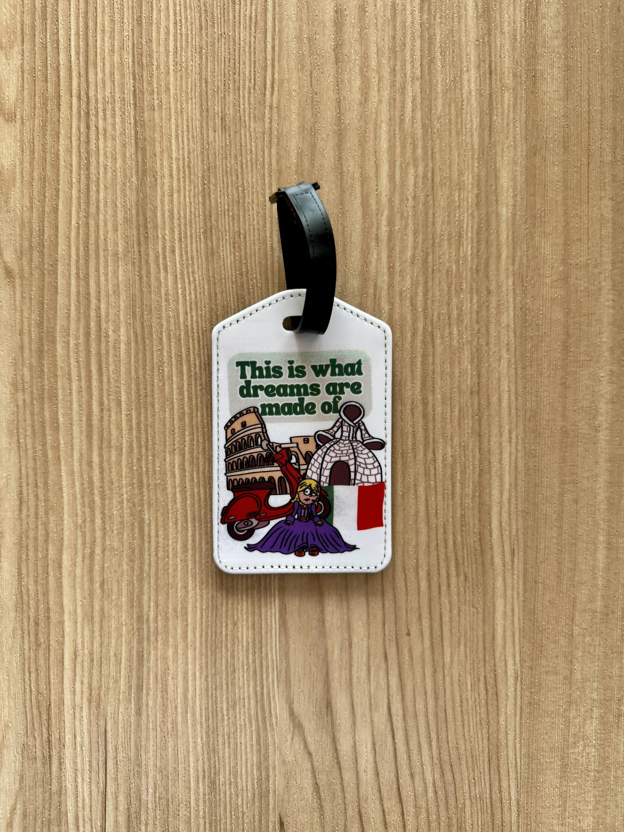 Lizzie McGuire Movie Luggage Tag