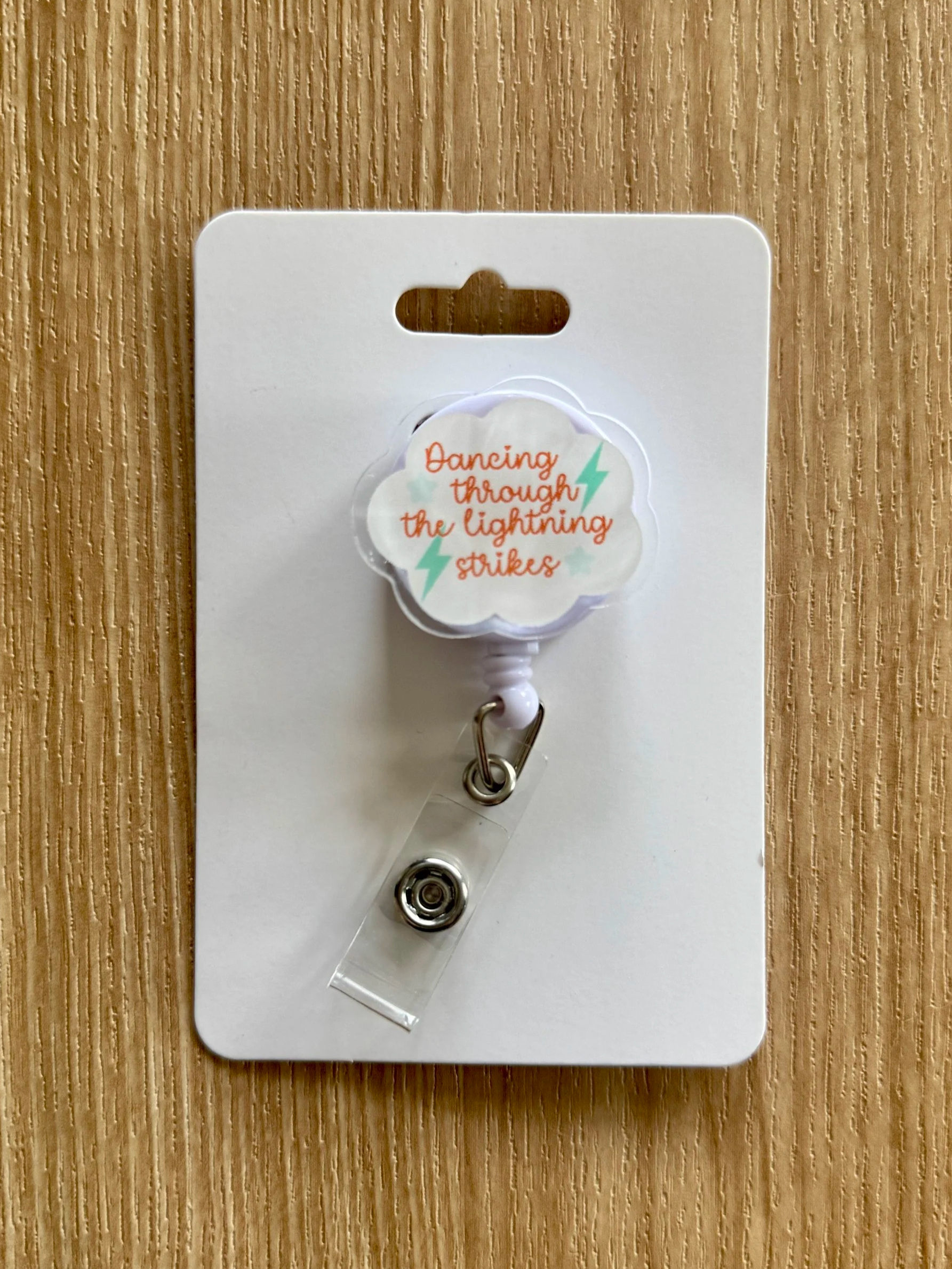 Opalite Badge Reel