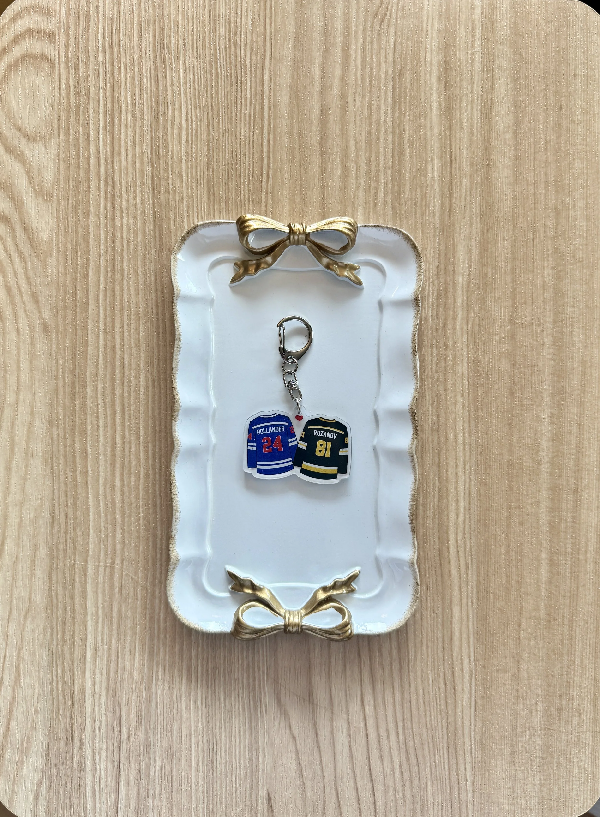 Dual Jerseys Bag Charm