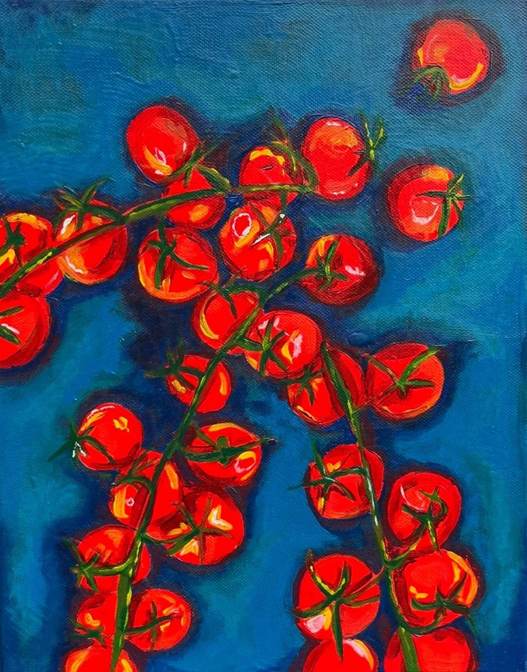 "On the Vine" - 2025, Acrylic on Canvas