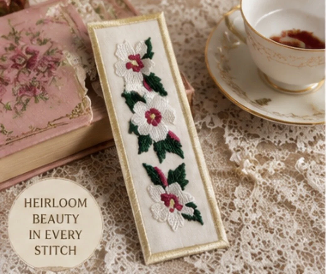 Hollyhock Hierloom Bookmark.jpeg