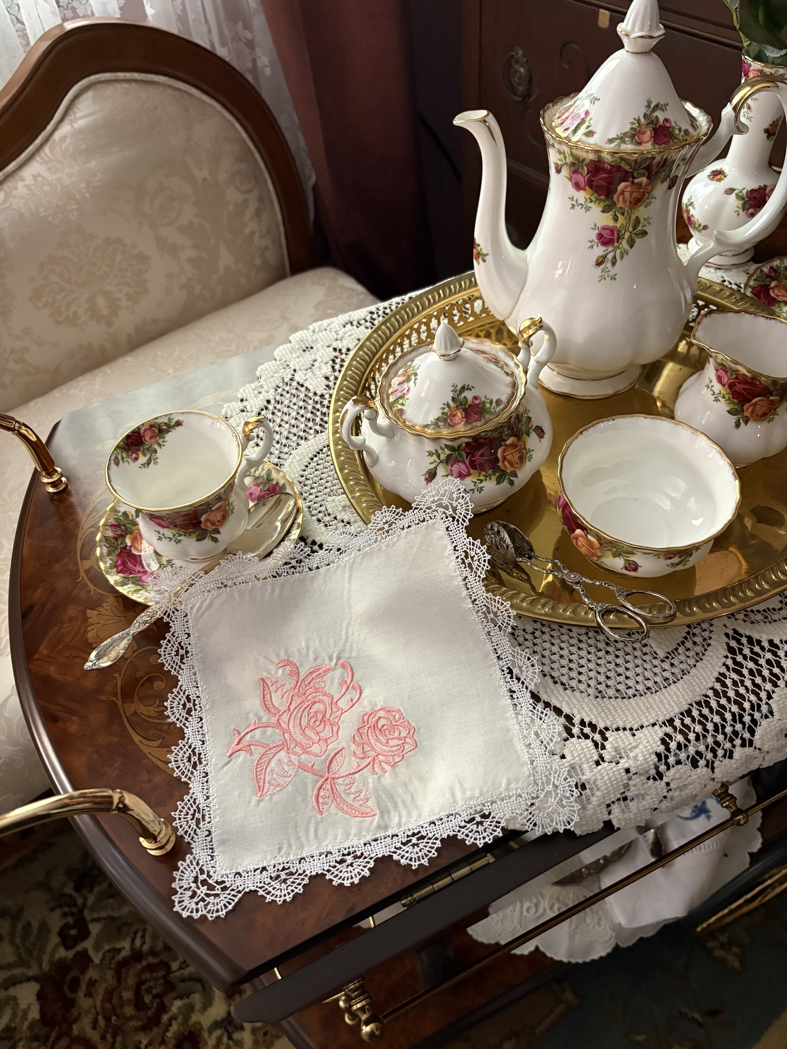 Victorian Rose Lace Handkerchief tea.jpeg