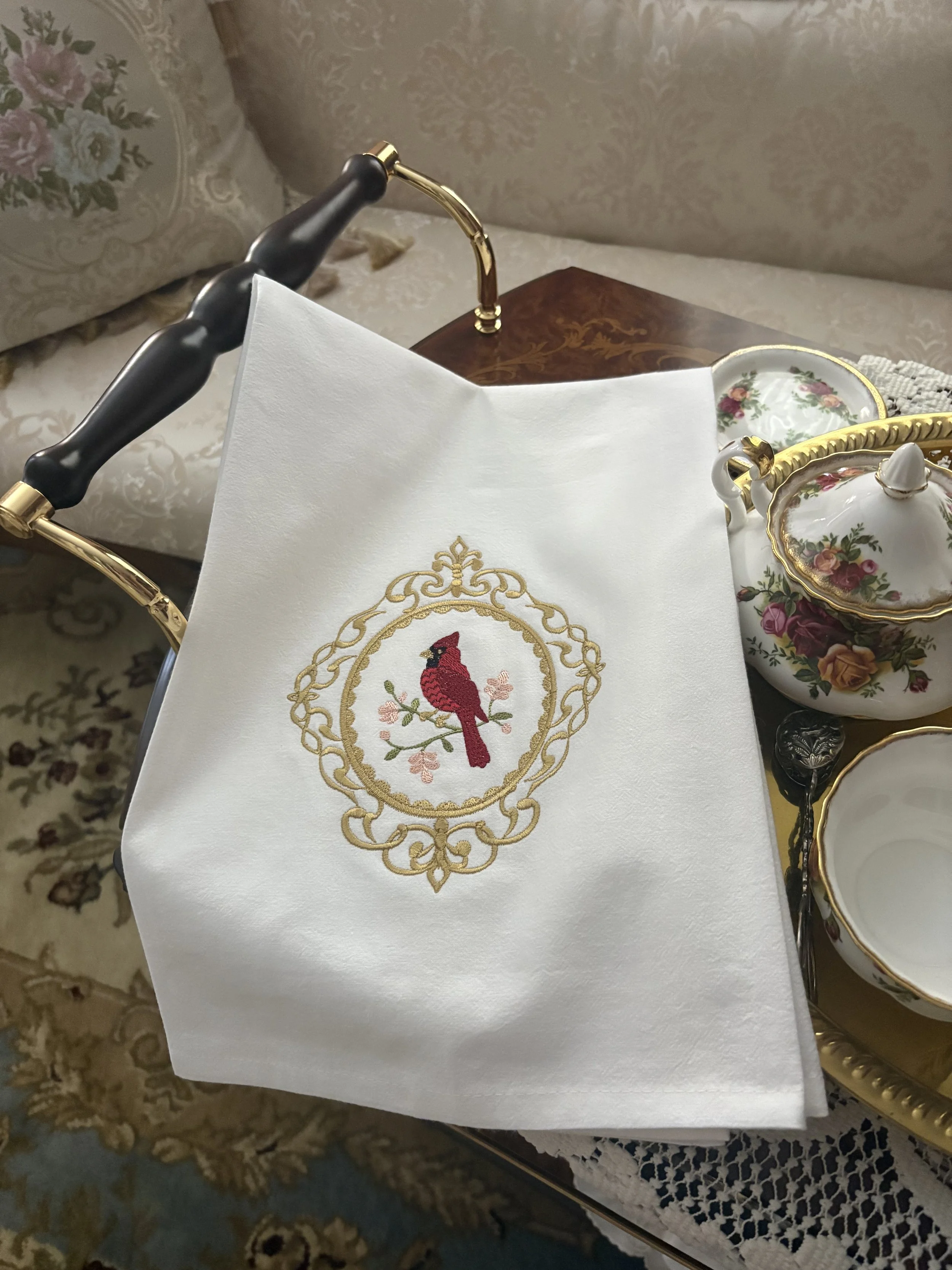 Victorian Cameo Cardinal Tea Towel tea service.jpeg
