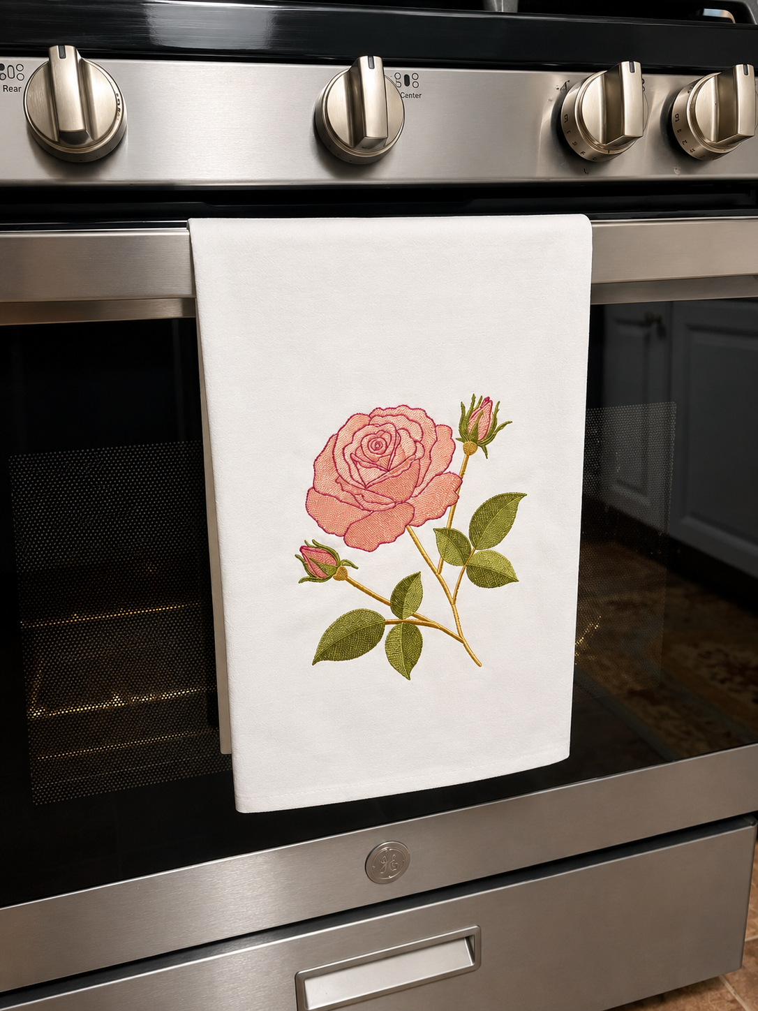 Victorian Tea Rose Heirloom Tea Towel kitchen.png