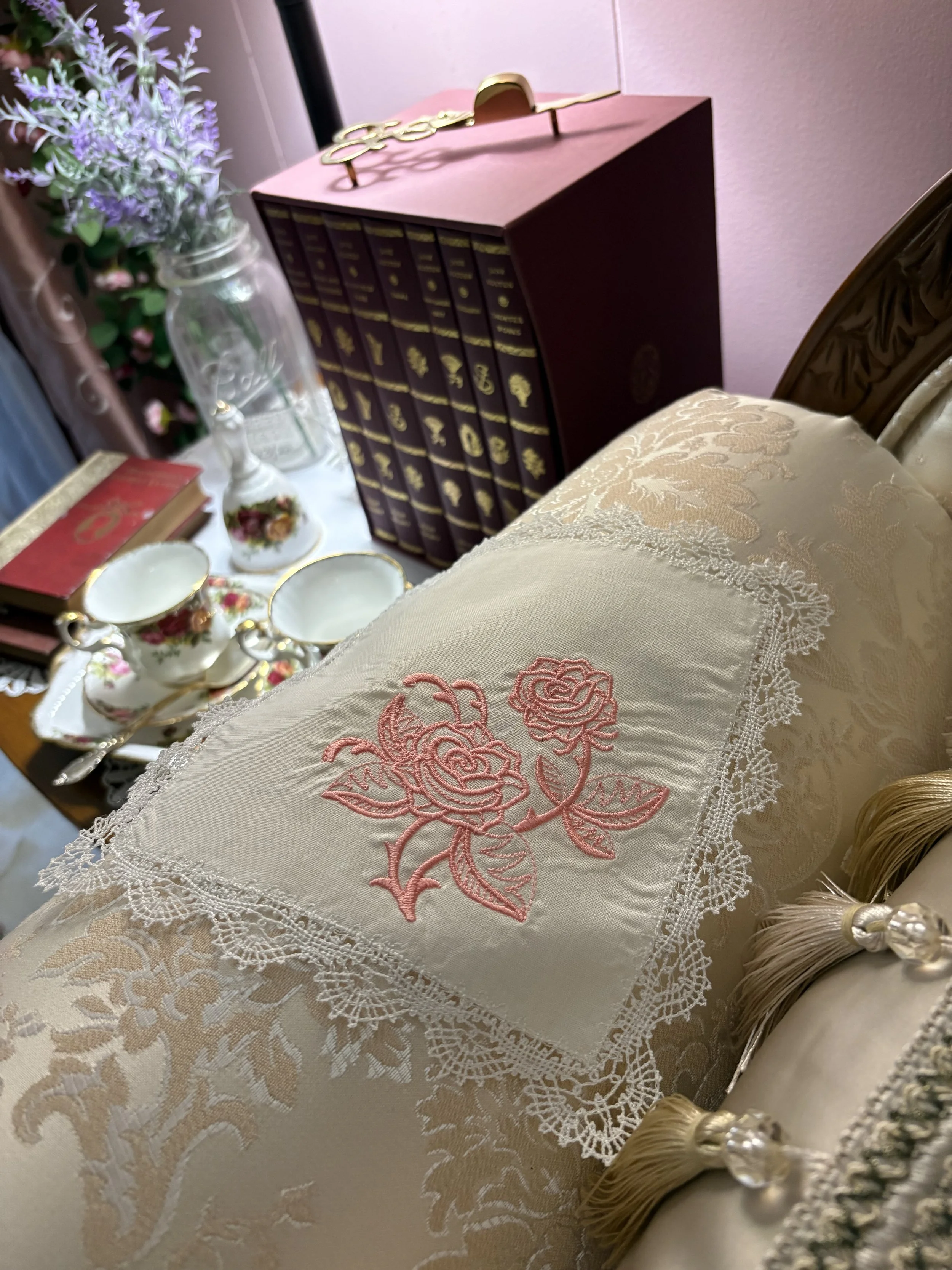 Victorian Rose Lace Handkerchief chaise.jpeg