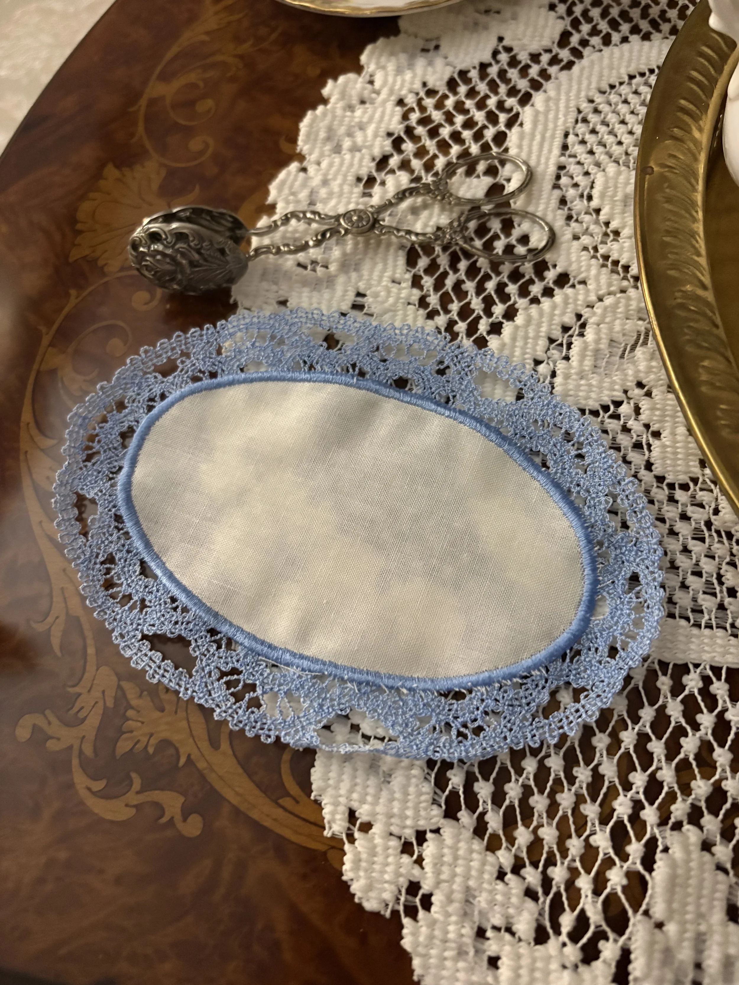 Heirloom Blue Lace Vanity Mat closeup.jpeg
