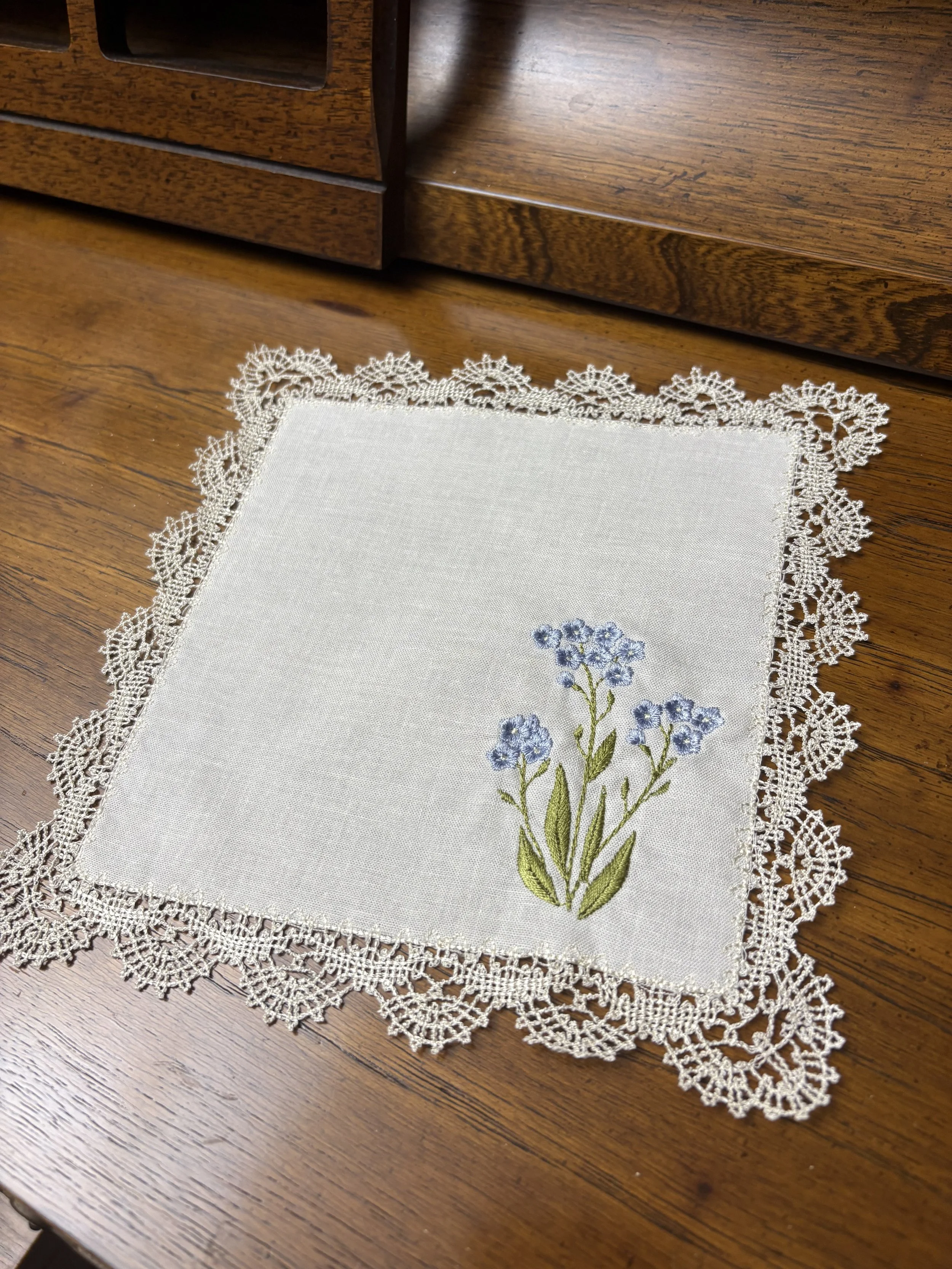 Forget Me Not Lace Handkerchief piano.jpeg