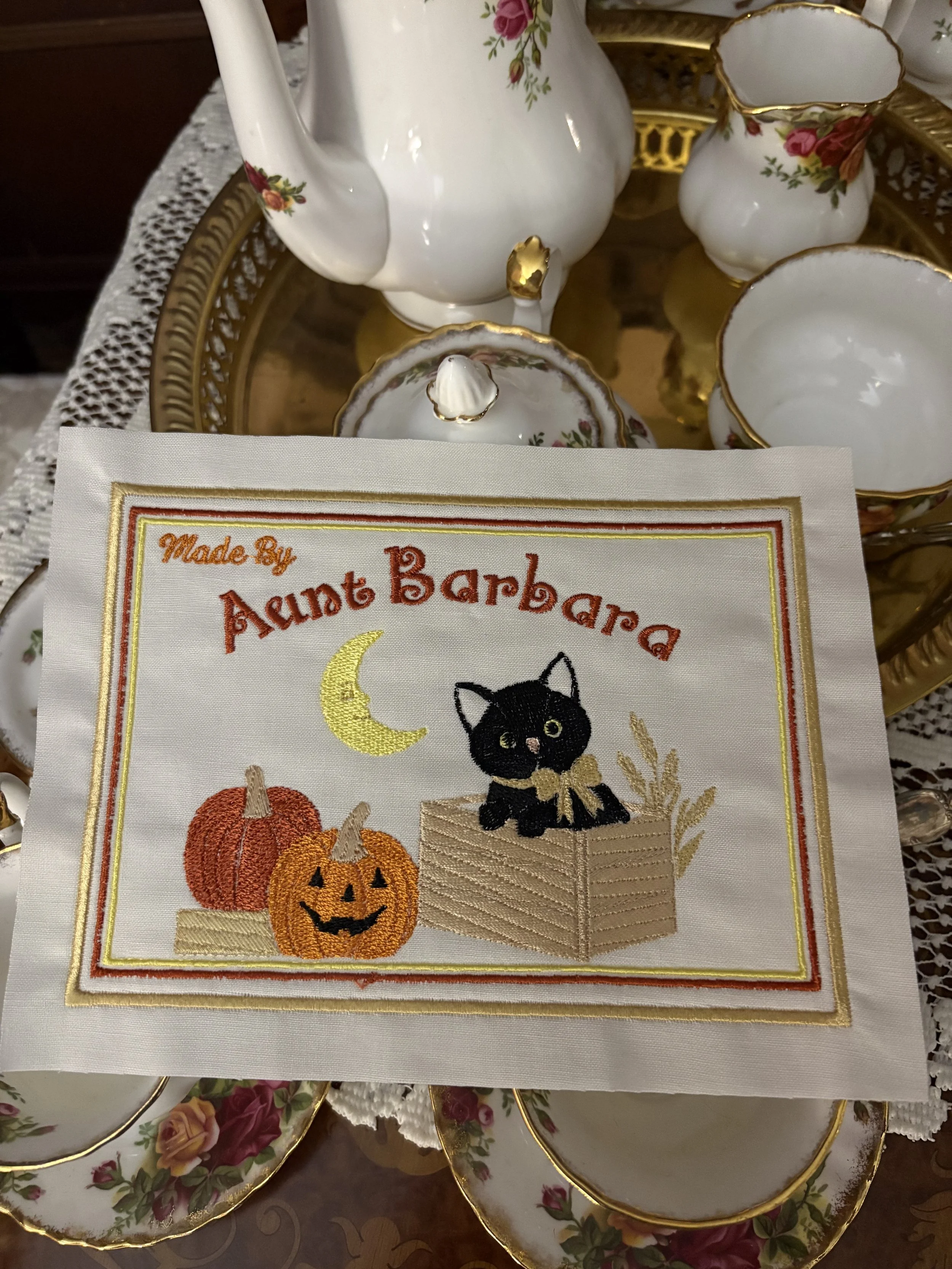 Moonlit Pumpkin Patch Quilt Label tea service.jpeg