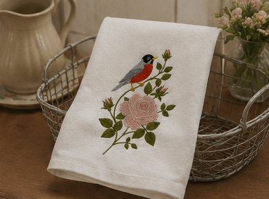 American Red Robin and Heirloom Rose basket.png
