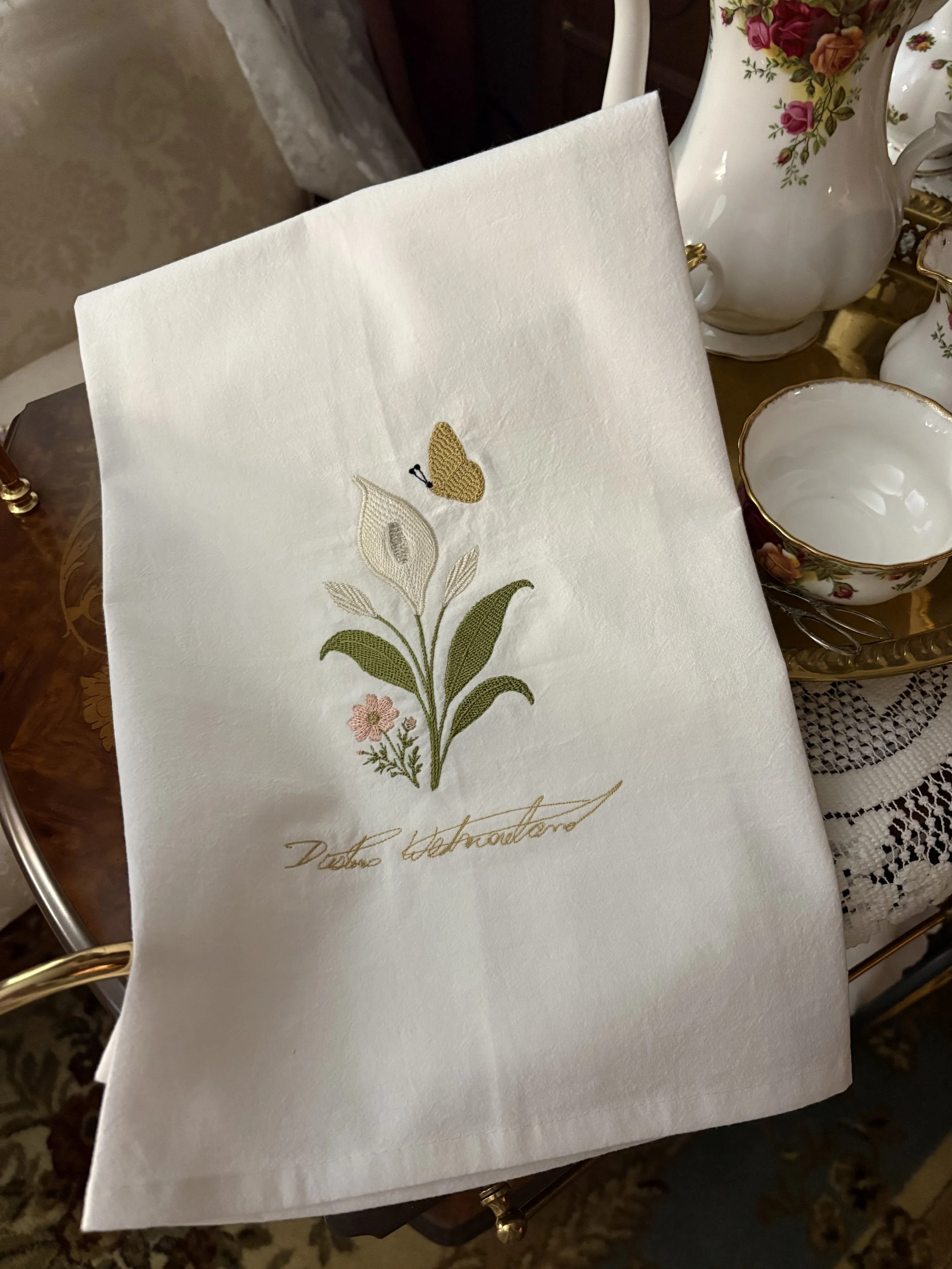 Peace Lily Heirloom Tea Towel tea.jpeg