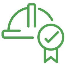 Icon of a stopwatch with a checkmark badge, symbolizing time or achievement.