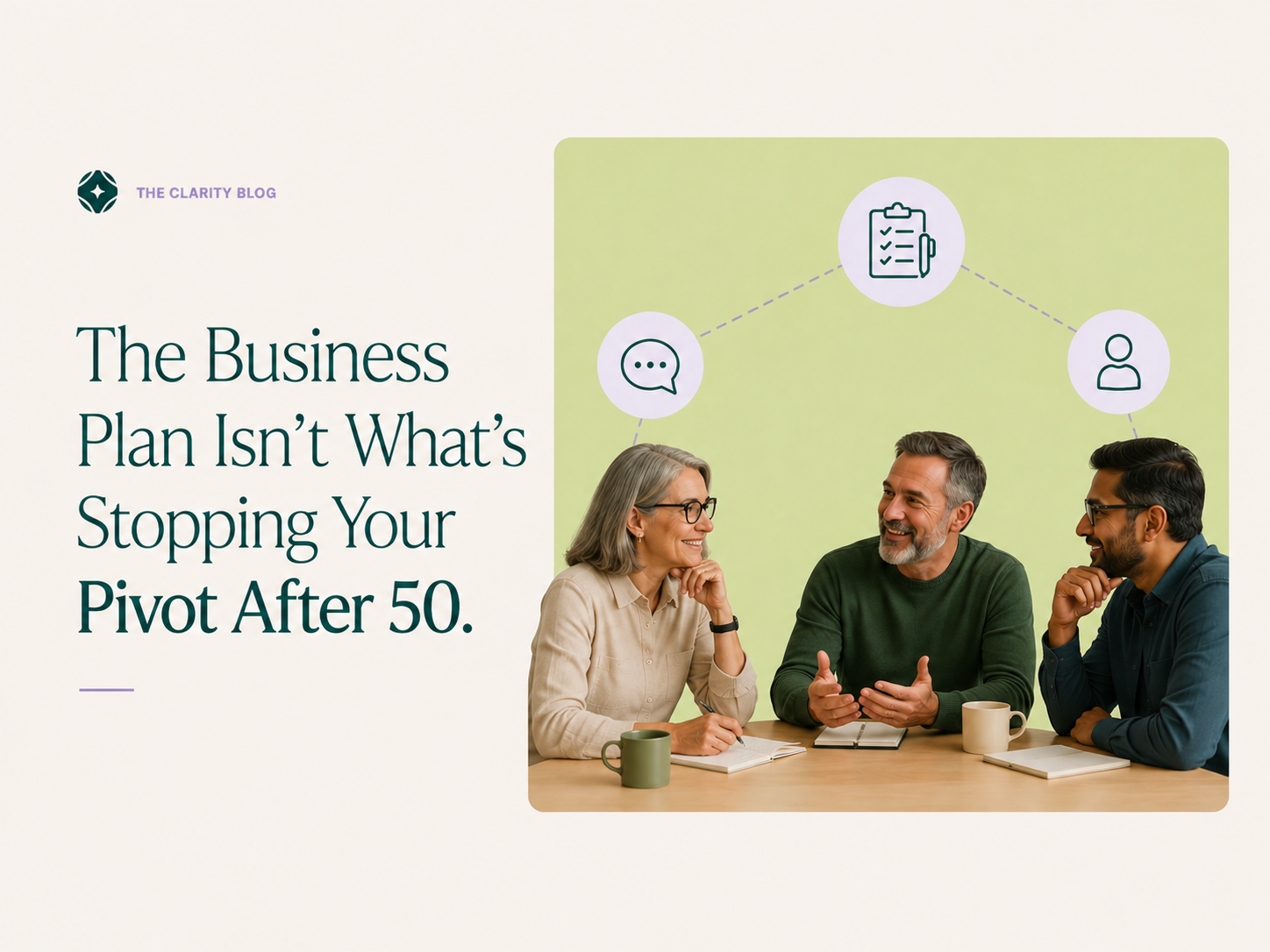 The Business Plan Isn't What's Stopping Your Pivot After 50