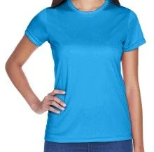 UltraClub Cool Dry Performance Interlock Tshirt 8420L Womens