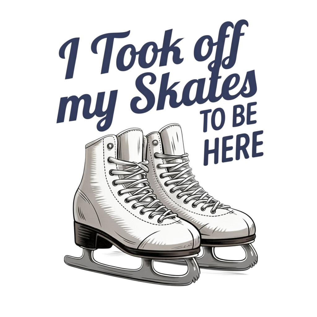 took skates off