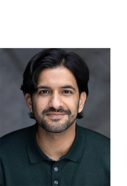 A revolving gif of actor headshots who work with the Yellow Room.